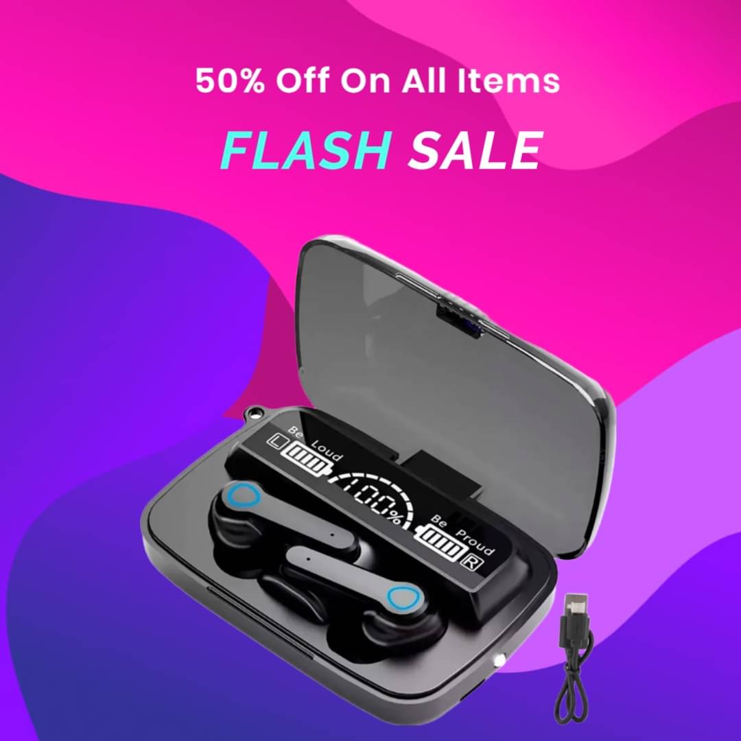     			M19 Bluetooth True Wireless (TWS) In Ear 20 Hours Playback Fast charging,Powerfull bass IPX4(Splash & Sweat Proof) Black