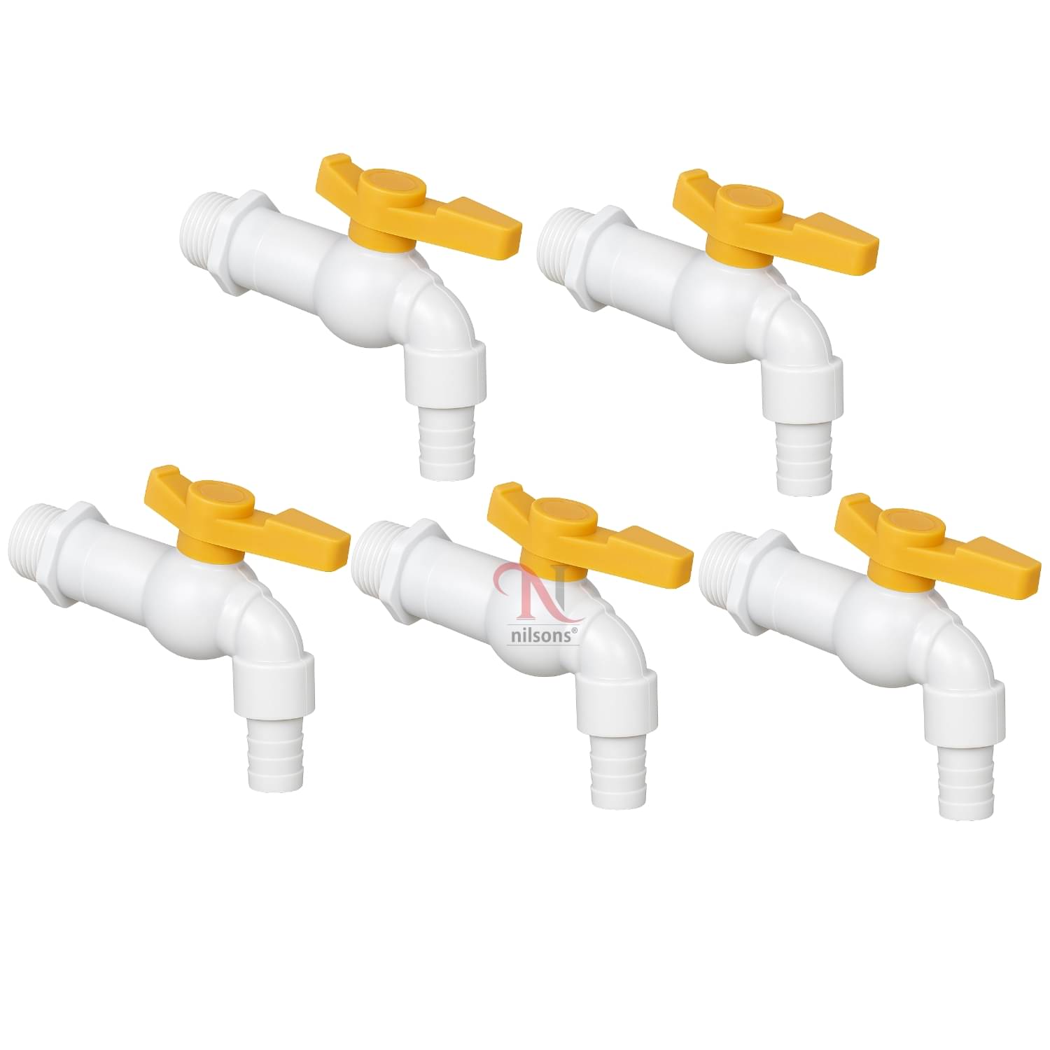     			Nilsons Plastic (ABS) Bathroom Tap (Bib Cock)