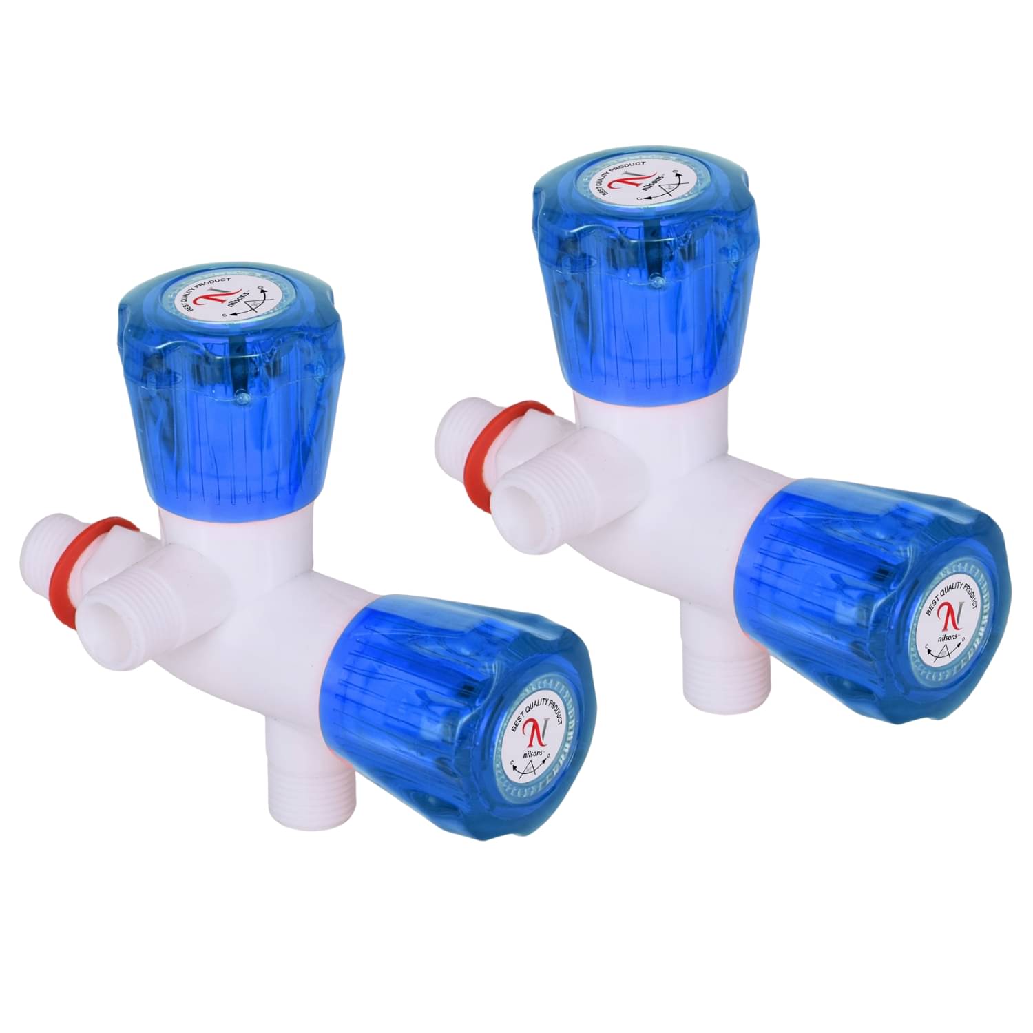     			Nilsons Plastic (ABS) Toilet Tap (2 in 1 Cock)