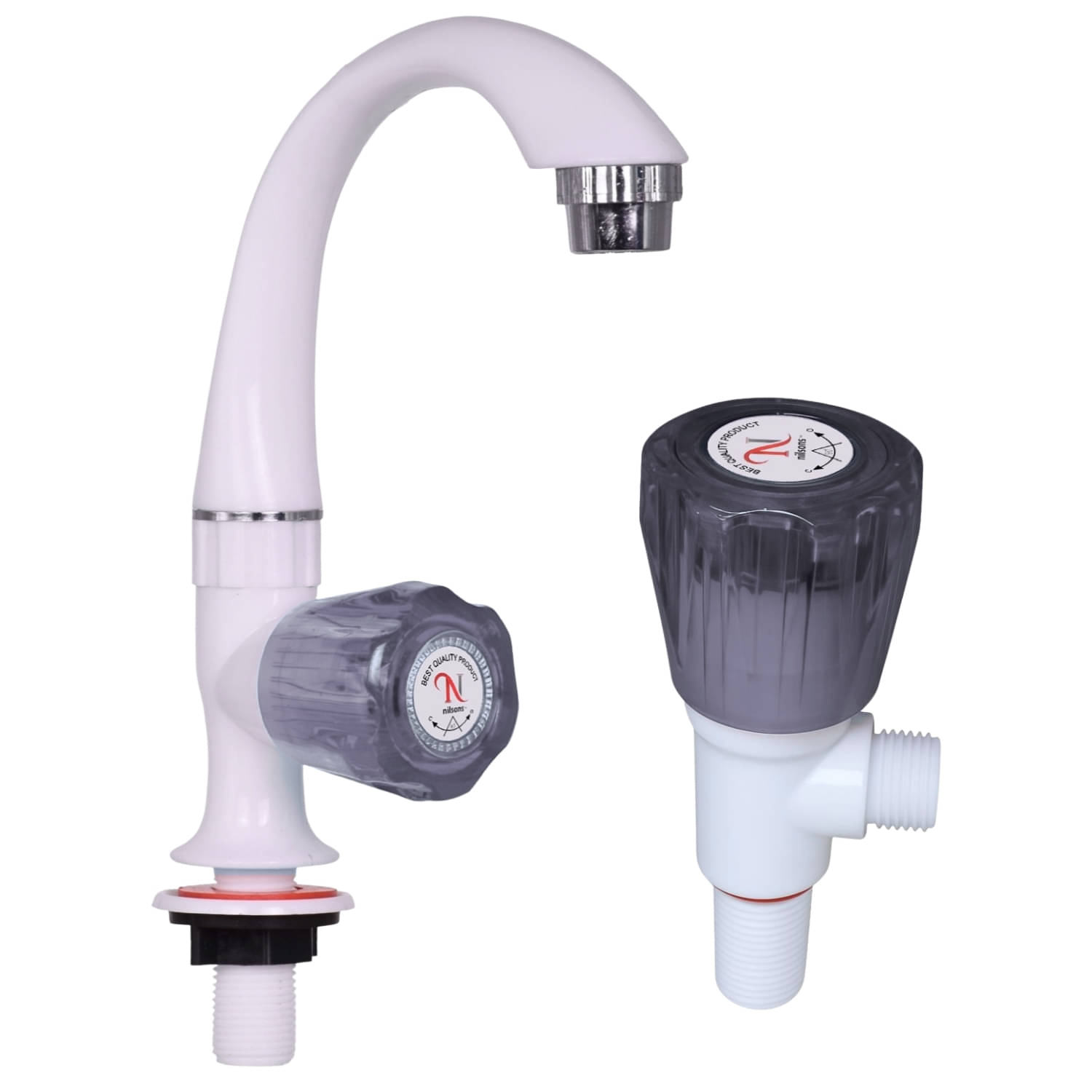 Nilsons Plastic (ABS) Wash Basin Tap (Pillar Cock) Nilsons Plastic (ABS) Wash Basin Tap (Pillar Cock)