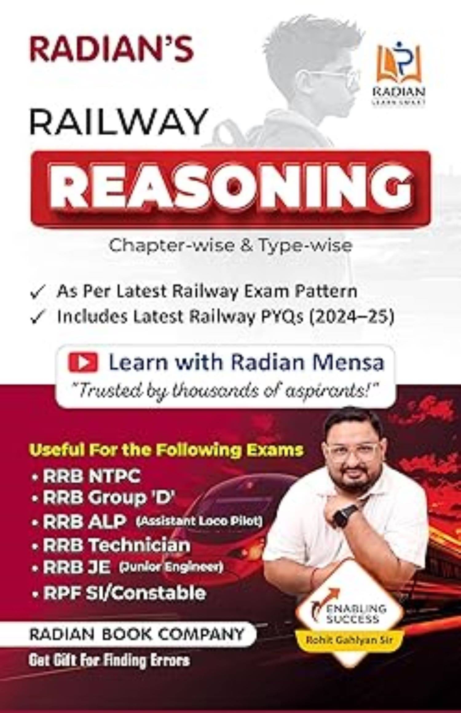 Railway Reasoning Book 2025–26 (English Medium) Railway Reasoning Book 2025–26 (English Medium)