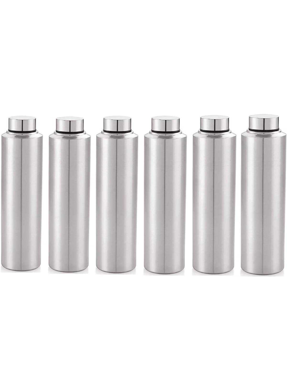     			SELLTONS STEEL Selltons Steel Water Bottle For School and Offices Silver Stainless Steel Water Bottle 1000 mL ( 6 )