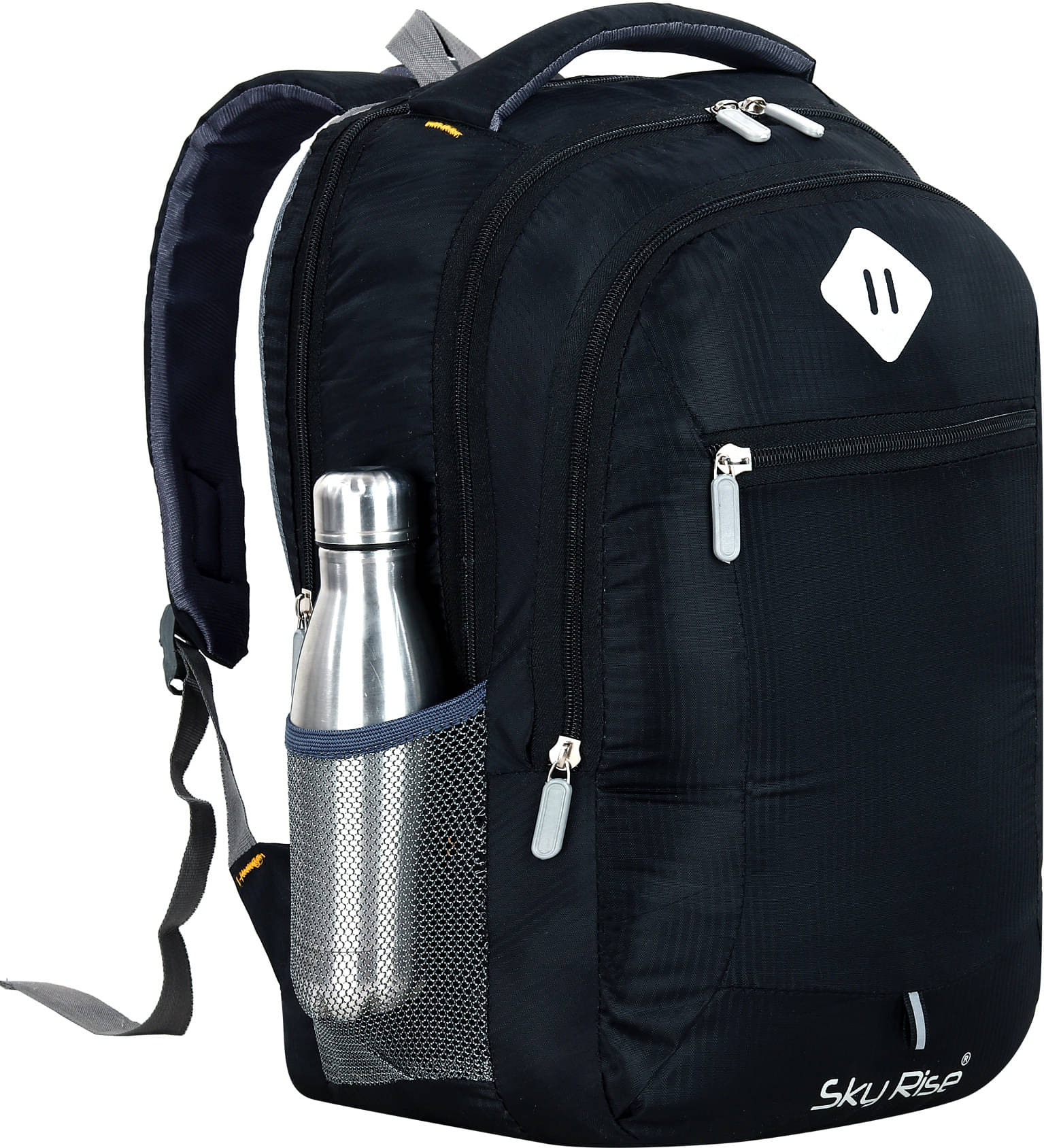     			Sky Rise 28 Ltrs Polyester Backpack *For Men & Women ( Black )
