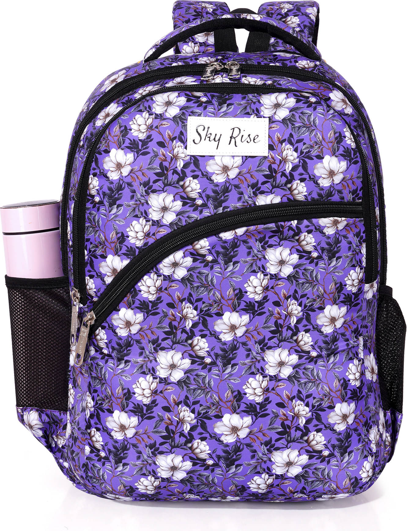     			Sky Rise 32 Ltrs PU Backpack *For Girls ( Pink )