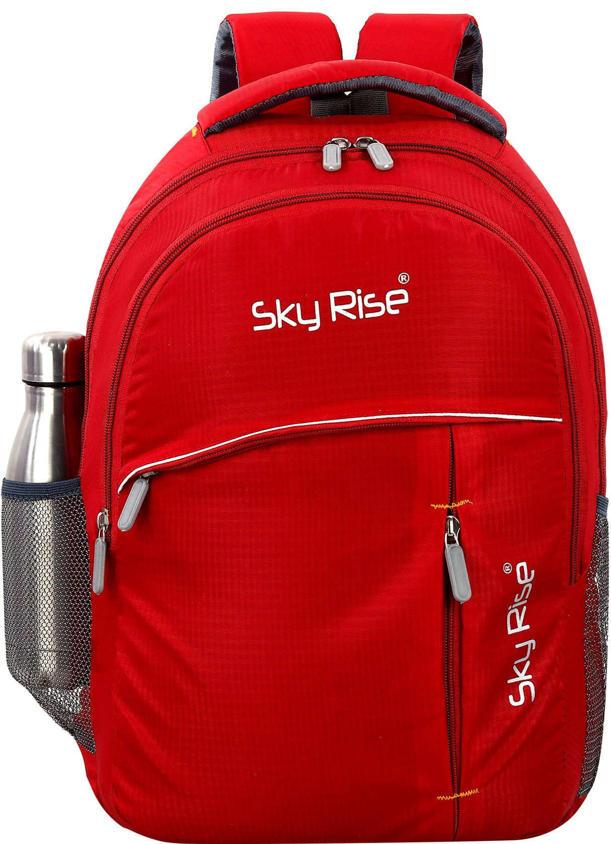     			Sky Rise 38 Ltrs Polyester Backpack *For Men & Women ( Red )