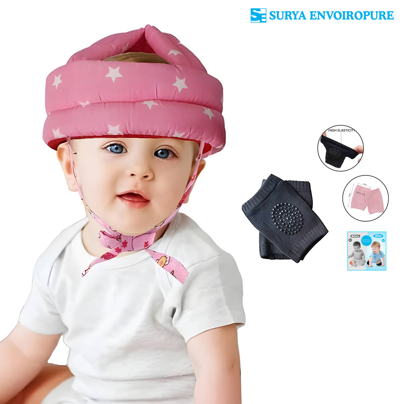 Surya_kids Multi-Colour Foam Kids Safety Harness ( 3 pcs ) Surya_kids Multi-Colour Foam Kids Safety Harness ( 3 pcs )