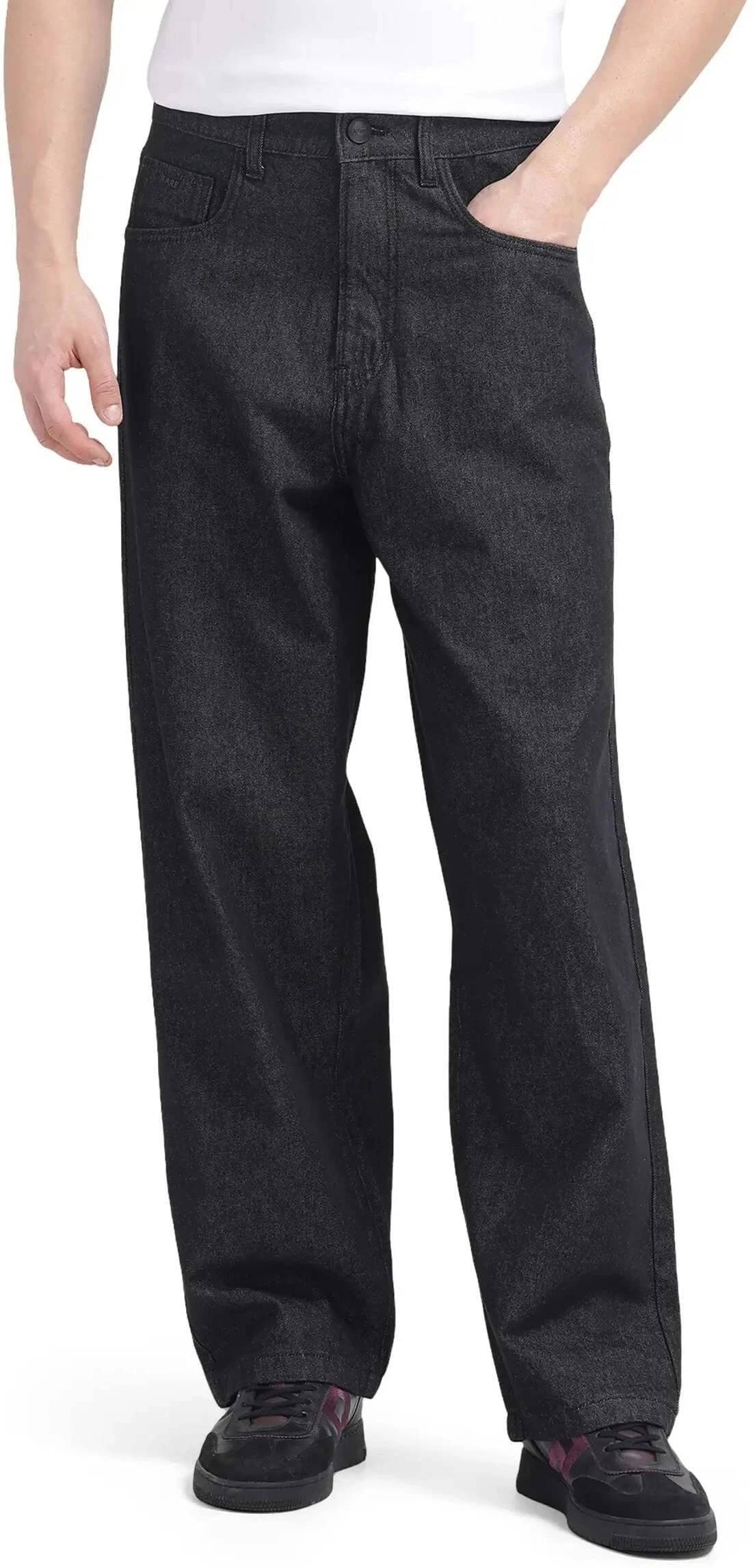 TIDDA Clean Look Men's Jeans - Dark Grey ( Pack of 1 ) TIDDA Clean Look Men's Jeans - Dark Grey ( Pack of 1 )