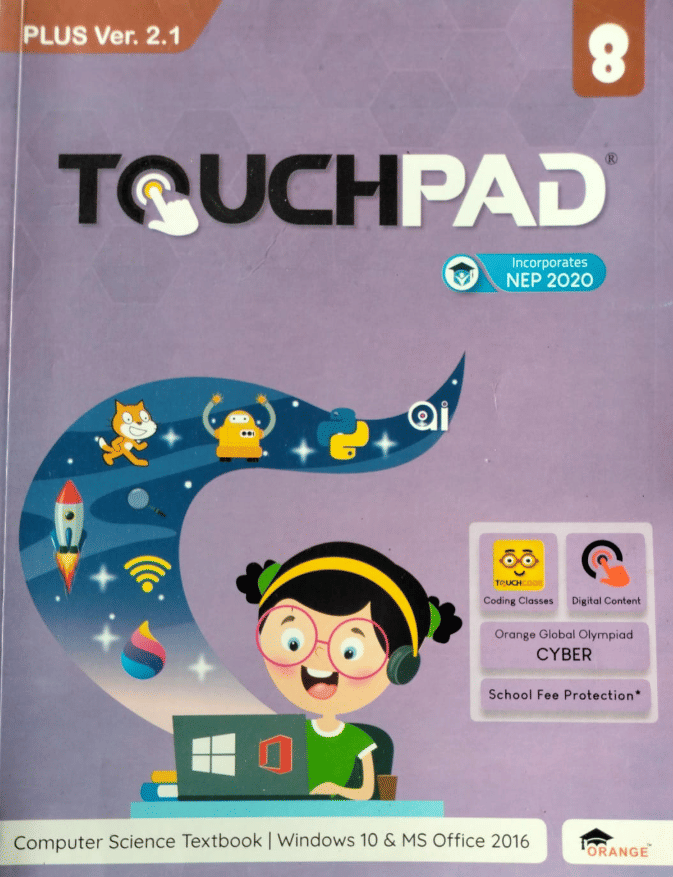     			TOUCHPAD PLUS Ver. 2.1  CLASS 8