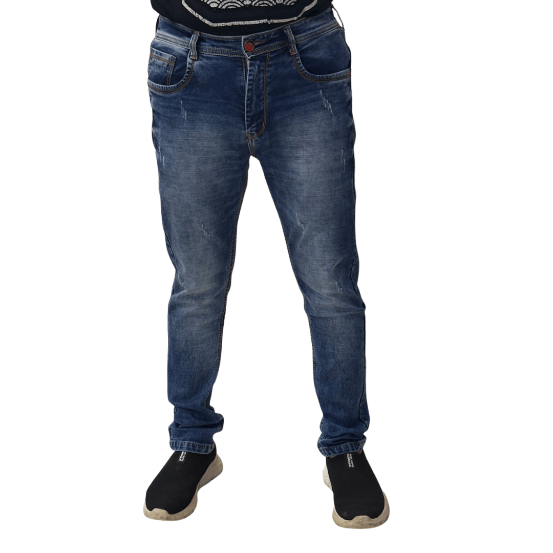    			Totoes Regular Fit Basic Men's Jeans - Dark Blue ( Pack of 1 )