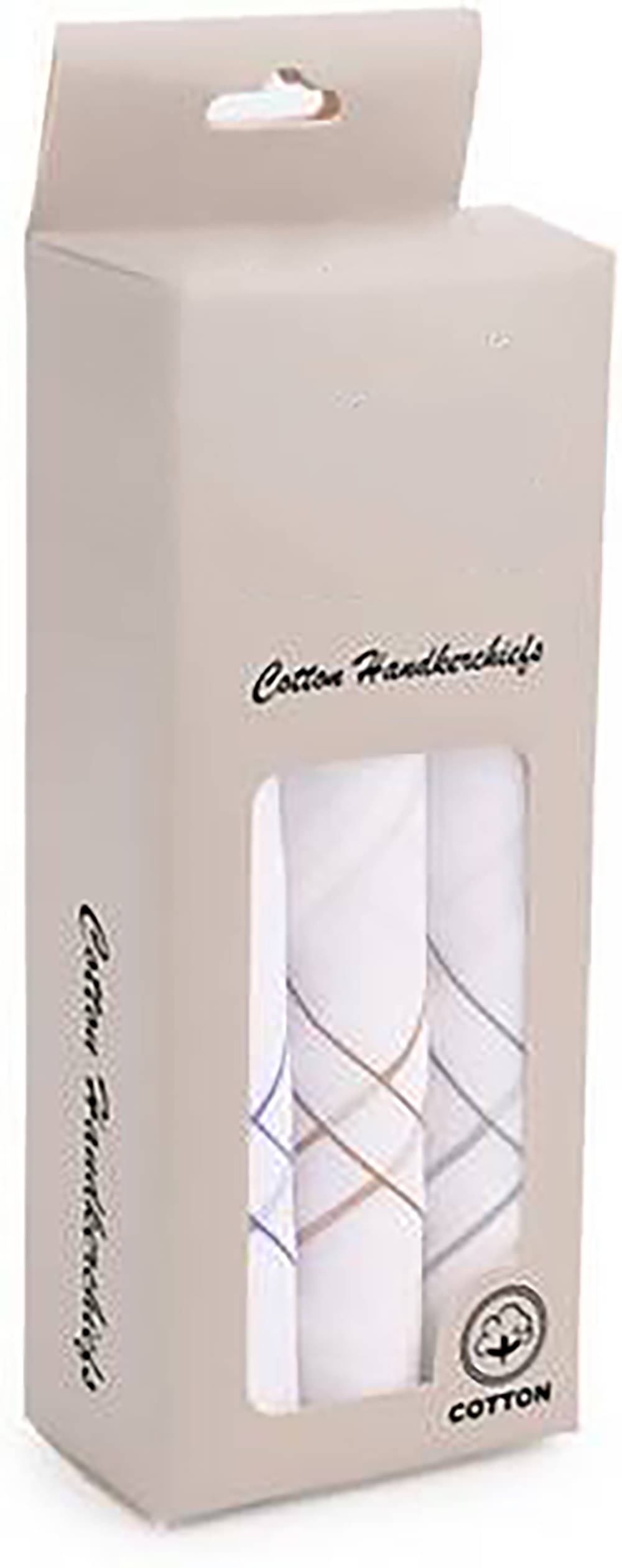 WILDSTUFF White Cotton Men's Handkerchief ( Pack of 3 ) WILDSTUFF White Cotton Men's Handkerchief ( Pack of 3 )