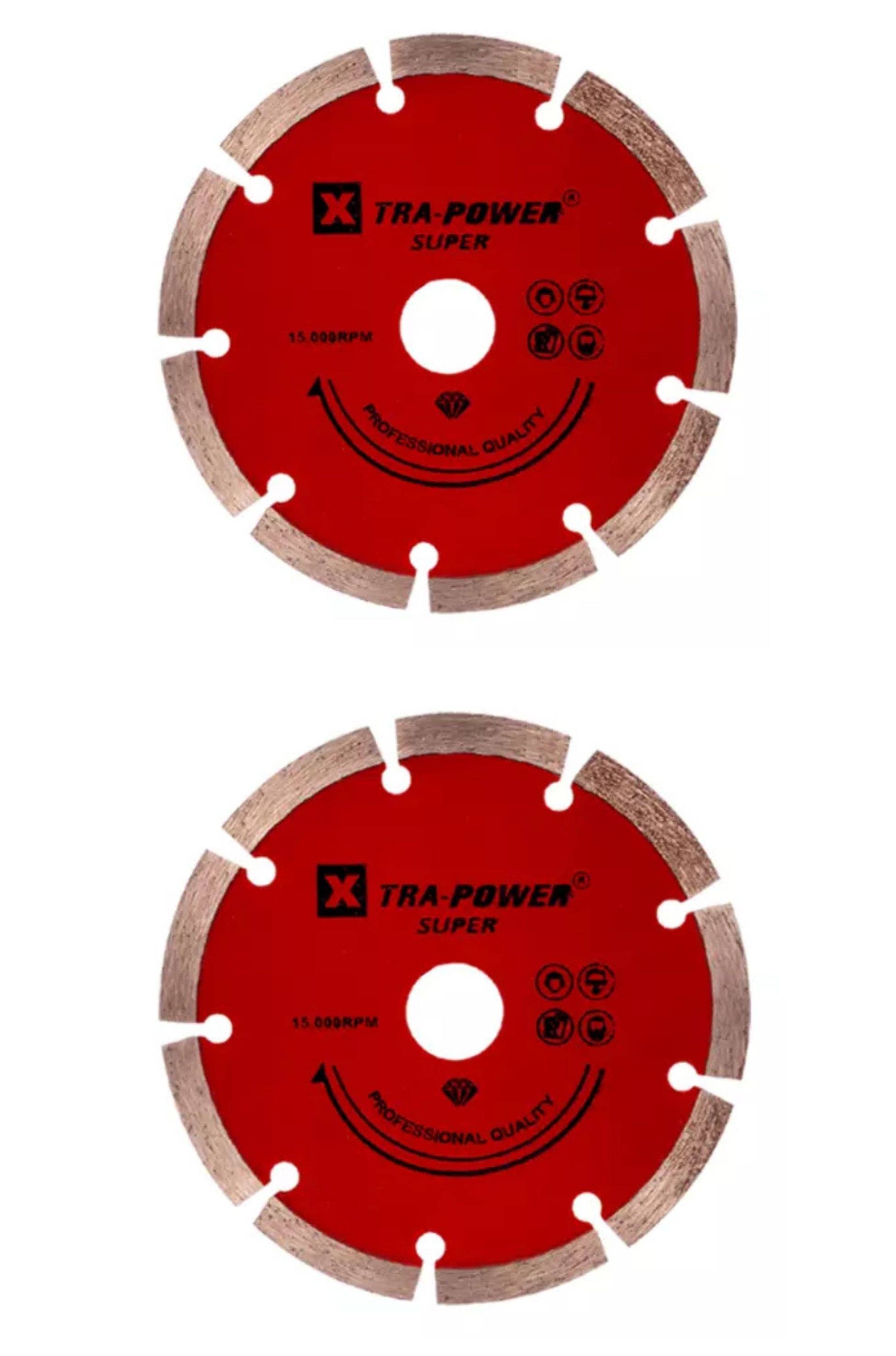     			Xtra Power 9 SEG Super Diamond Saw Blade/Cutting Blade 5' (Size-125 mm), Pack of 2,