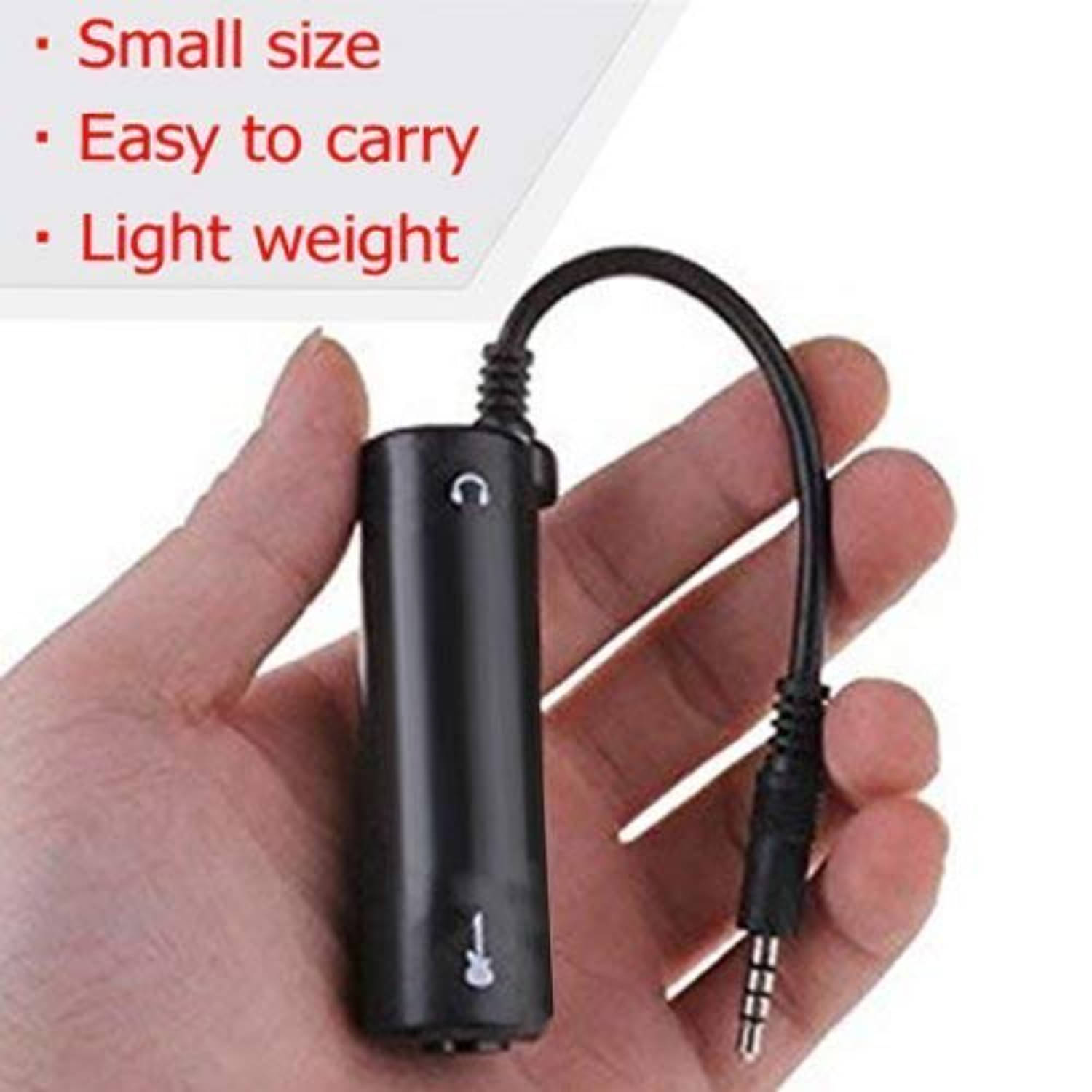     			iRig Guitar Interface Adapter for Mobile, Multimedia Ampli Tube Guitar Interface Adaptor – 3.5mm Jack Mic and Headphone Support for iPhone, iPad, Smartphones, Audio Recording Note: Not Suitable for Android Users