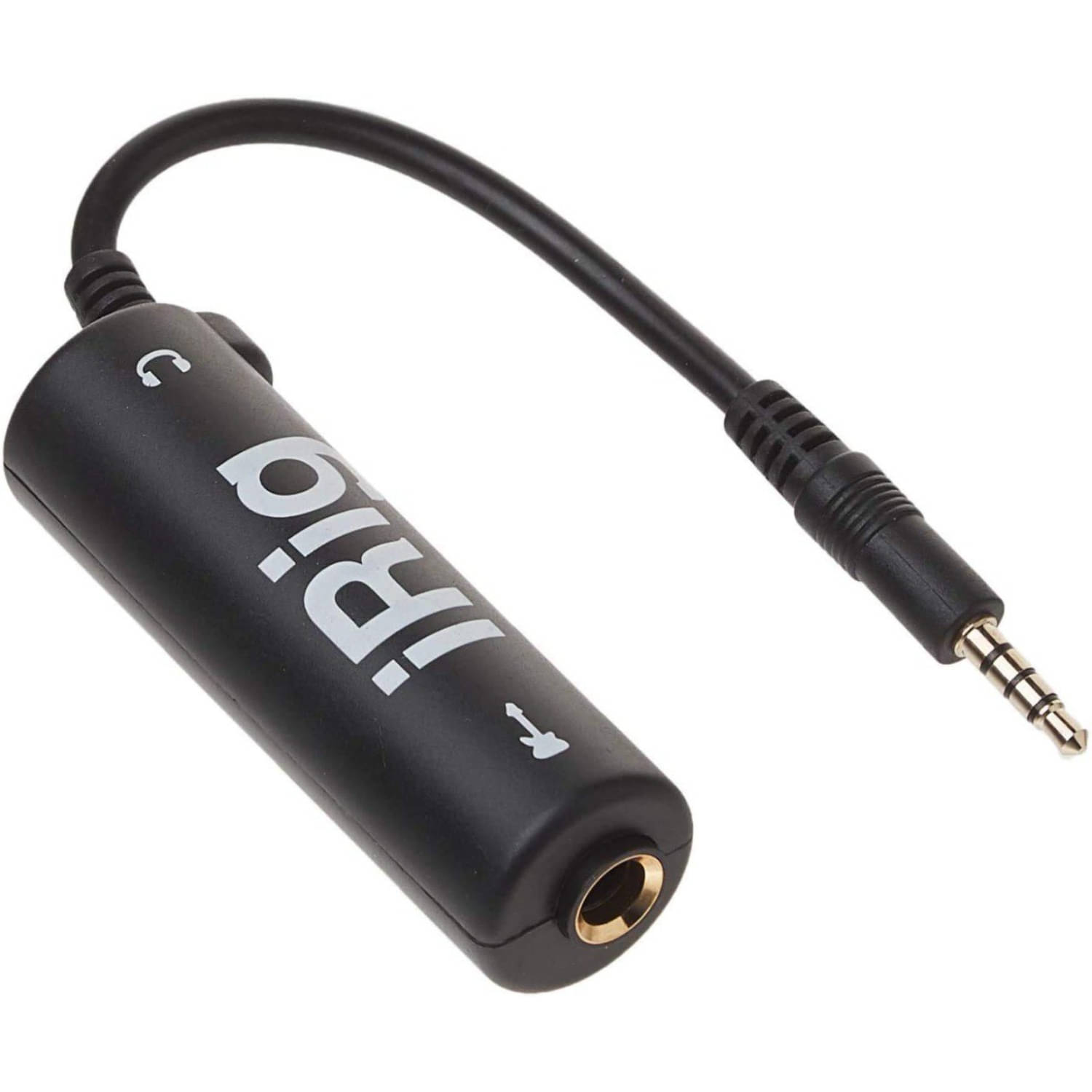     			iRig Instrument Interface Adapter, Multimedia Ampli Tube Guitar Interface Adaptor – Plug and Play Audio Adapter for Smartphones, Mic Input, Headphone Output, 3.5mm Jack Compatible Note: Not Suitable for Android Users