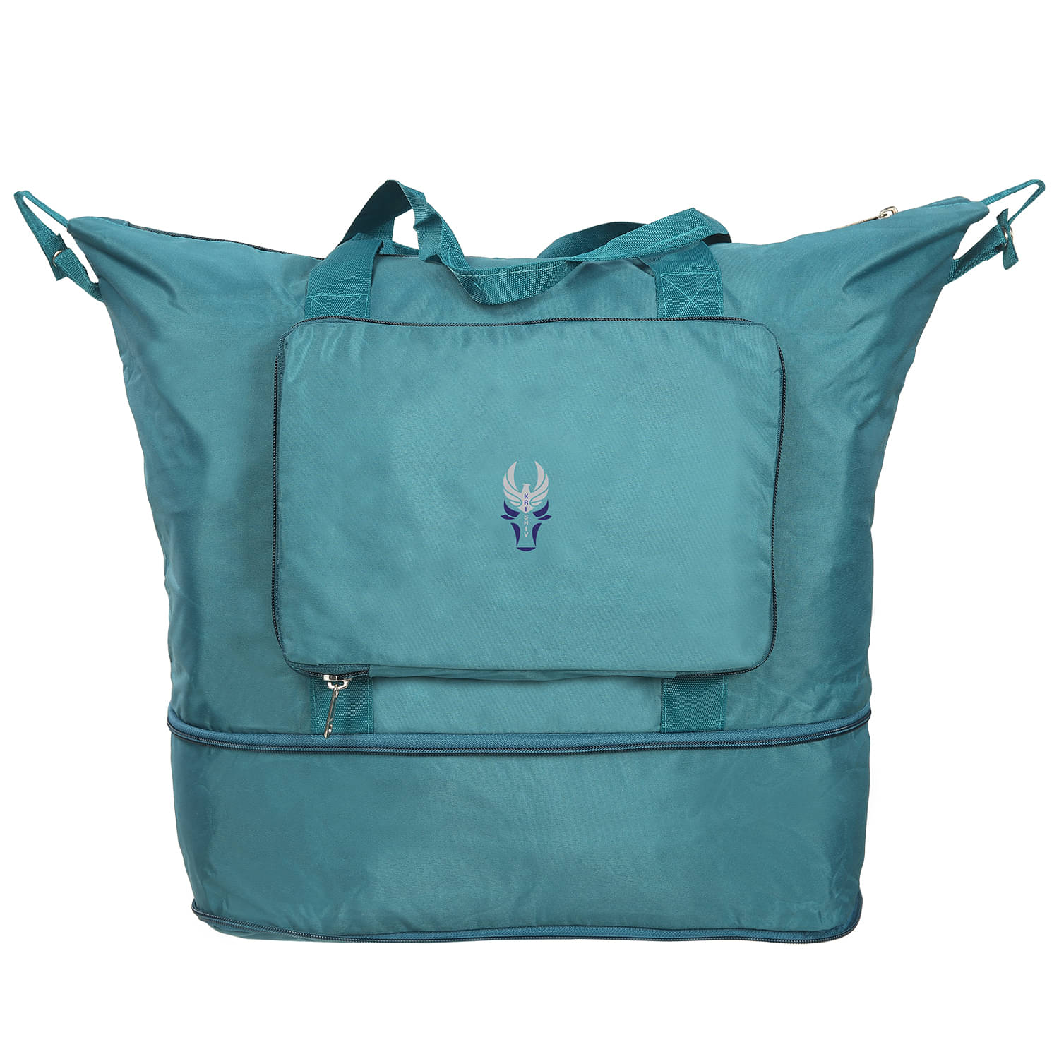     			krishiv 36 Ltrs Blue Polyester Duffle Bag