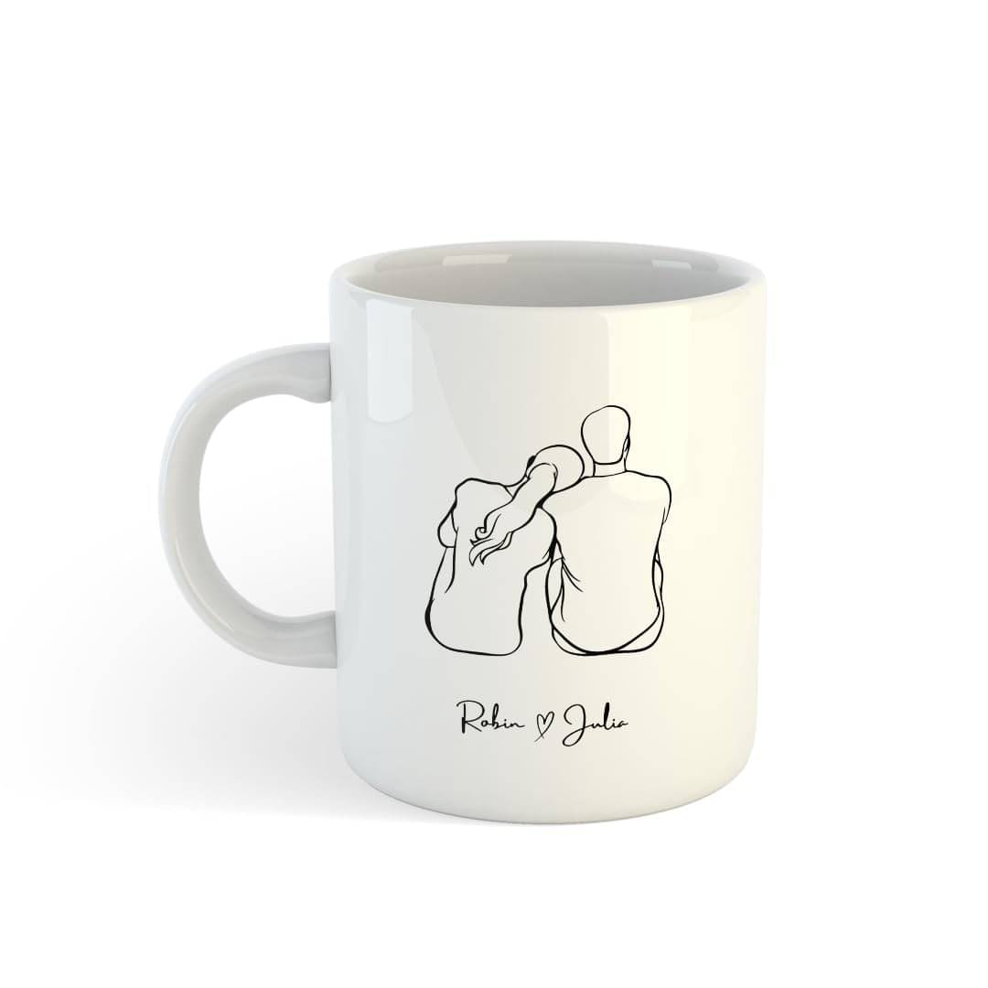     			maddock corp Couple Mug Ceramic Coffee Mug 350 mL ( Pack of 1 )
