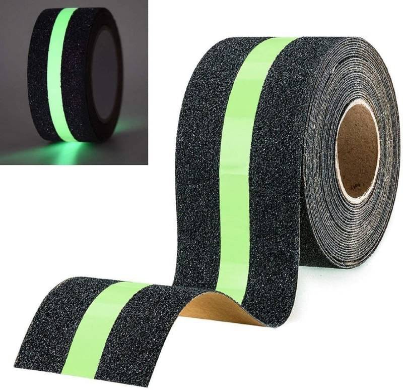 Anti Slip Grip Tape,Non-Slip Traction Tapes With Glow In The Dark Reduce The Risk Of Slipping For Indoor Or Outdoor Stair Tread Step And Other Slippery Surfaces Anti Slip Grip Tape,Non-Slip Traction Tapes With Glow In The Dark Reduce The Risk Of Slipping For Indoor Or Outdoor Stair Tread Step And Other Slippery Surfaces