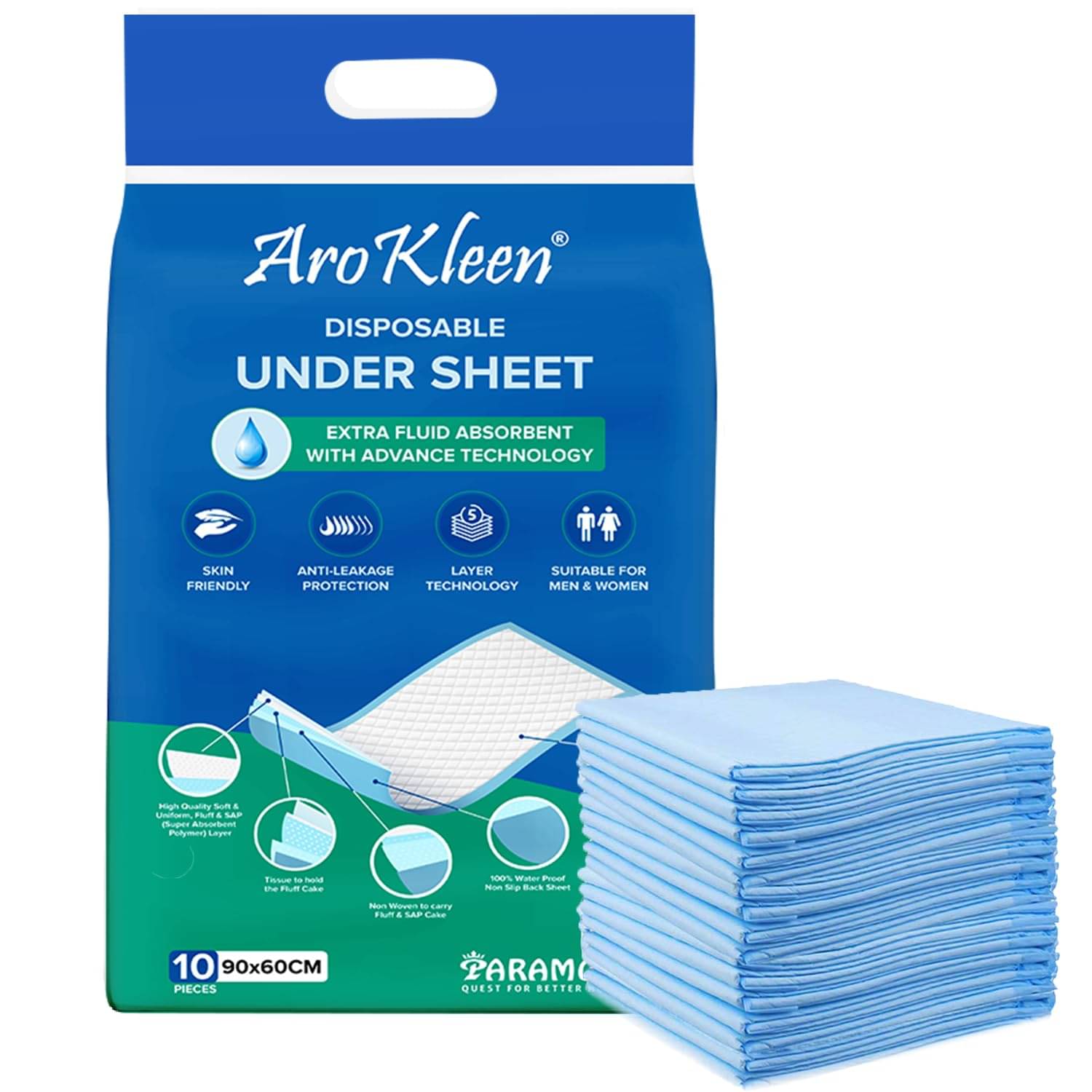     			Arokleen Large 10 Pcs Pack of 1