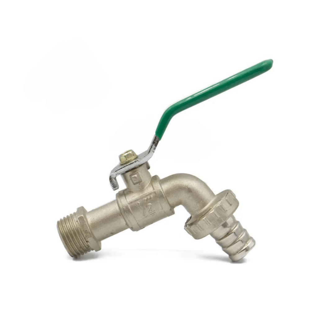     			COSVIT Brass Nozzle Suitable for Outside Garden Watering Brass Bathroom Tap (Bib Cock)