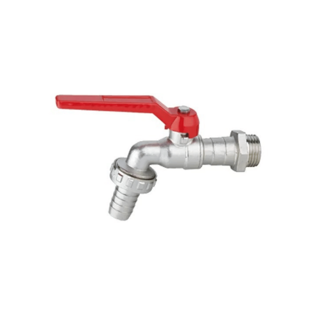 COSWARE 1/2" Faucet Full Brass Nozzle Bib Tap for Outdoor Brass Bathroom Tap (Bib Cock) COSWARE 1/2" Faucet Full Brass Nozzle Bib Tap for Outdoor Brass Bathroom Tap (Bib Cock)