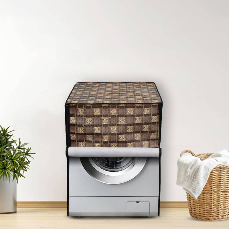     			Dream Care Front Load Washing Machine Cover Compatiable For 8 kg - Peach