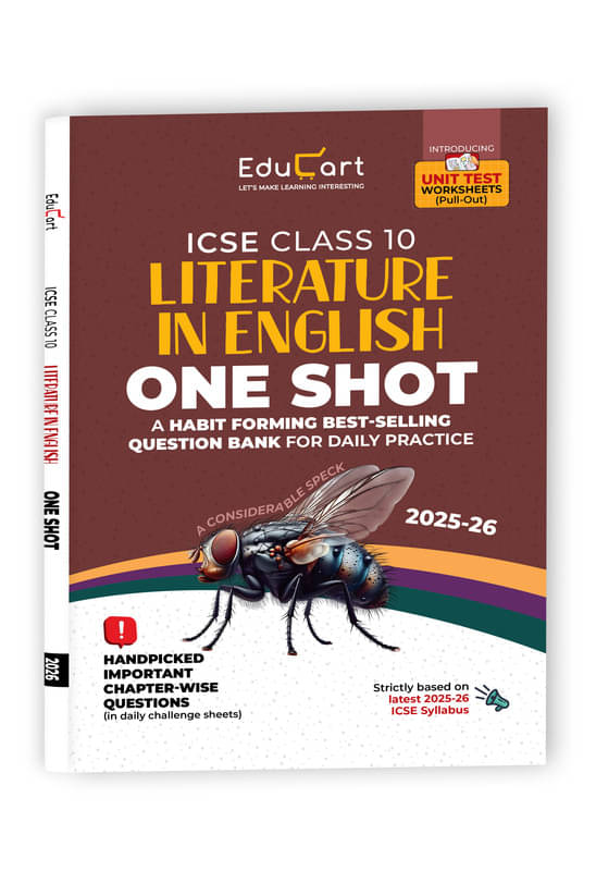     			Educart ICSE Class 10 One-shot Question Bank 2026 English Litreature (strictly for 2025-26 boards)