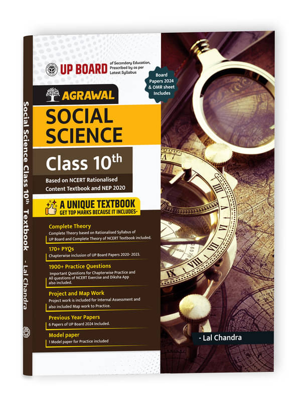 Educart UP Board Class 10 Social Science Textbook 2026 (Based on Latest Syllabus for 2025-26 Exam) - English Medium Educart UP Board Class 10 Social Science Textbook 2026 (Based on Latest Syllabus for 2025-26 Exam) - English Medium