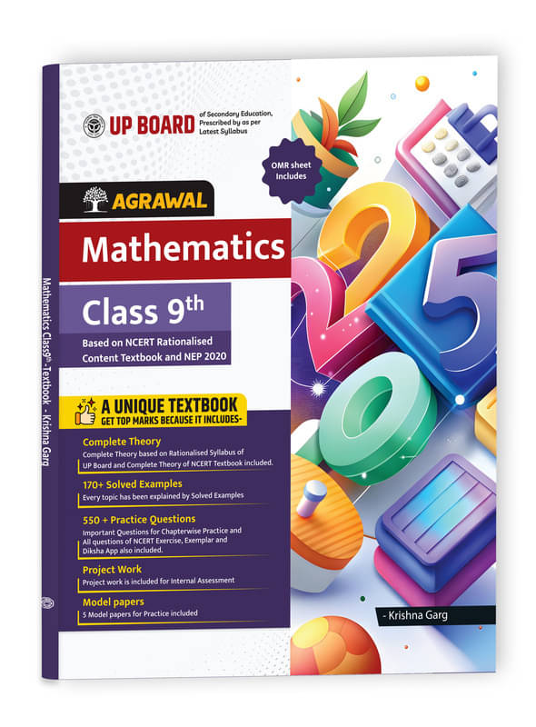 Educart UP Board Class 9 Mathematics Textbook 2026 (Based on Latest Syllabus for 2025-26 Exam) - English Medium Educart UP Board Class 9 Mathematics Textbook 2026 (Based on Latest Syllabus for 2025-26 Exam) - English Medium