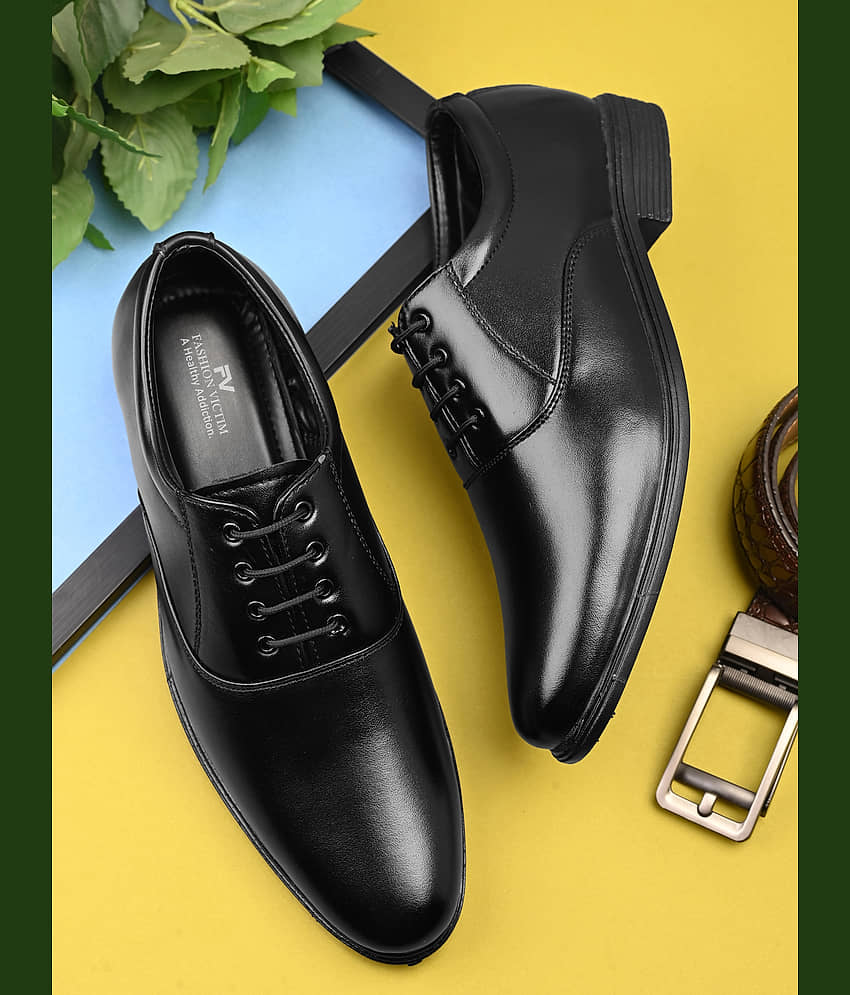 Fashion Victim Black Men's Oxford Formal Shoes - Formal Shoes | Buy online on ZillyBuy