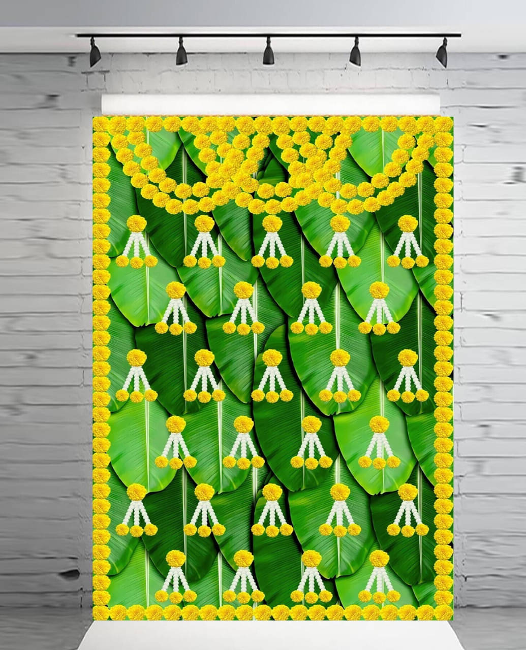 Festive Backdrop Decorative Curtain Cloth For decoration wedding Subh Annaprasan (5 x 5 ) ft Festive Backdrop Decorative Curtain Cloth For decoration wedding Subh Annaprasan (5 x 5 ) ft