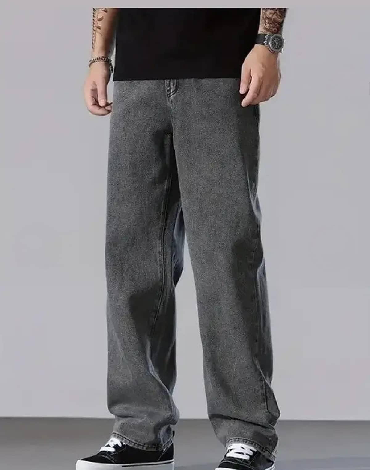 Gazal Fashions Clean Look Men's Jeans - Grey ( Pack of 1 ) - Jeans | Buy online on ZillyBuy