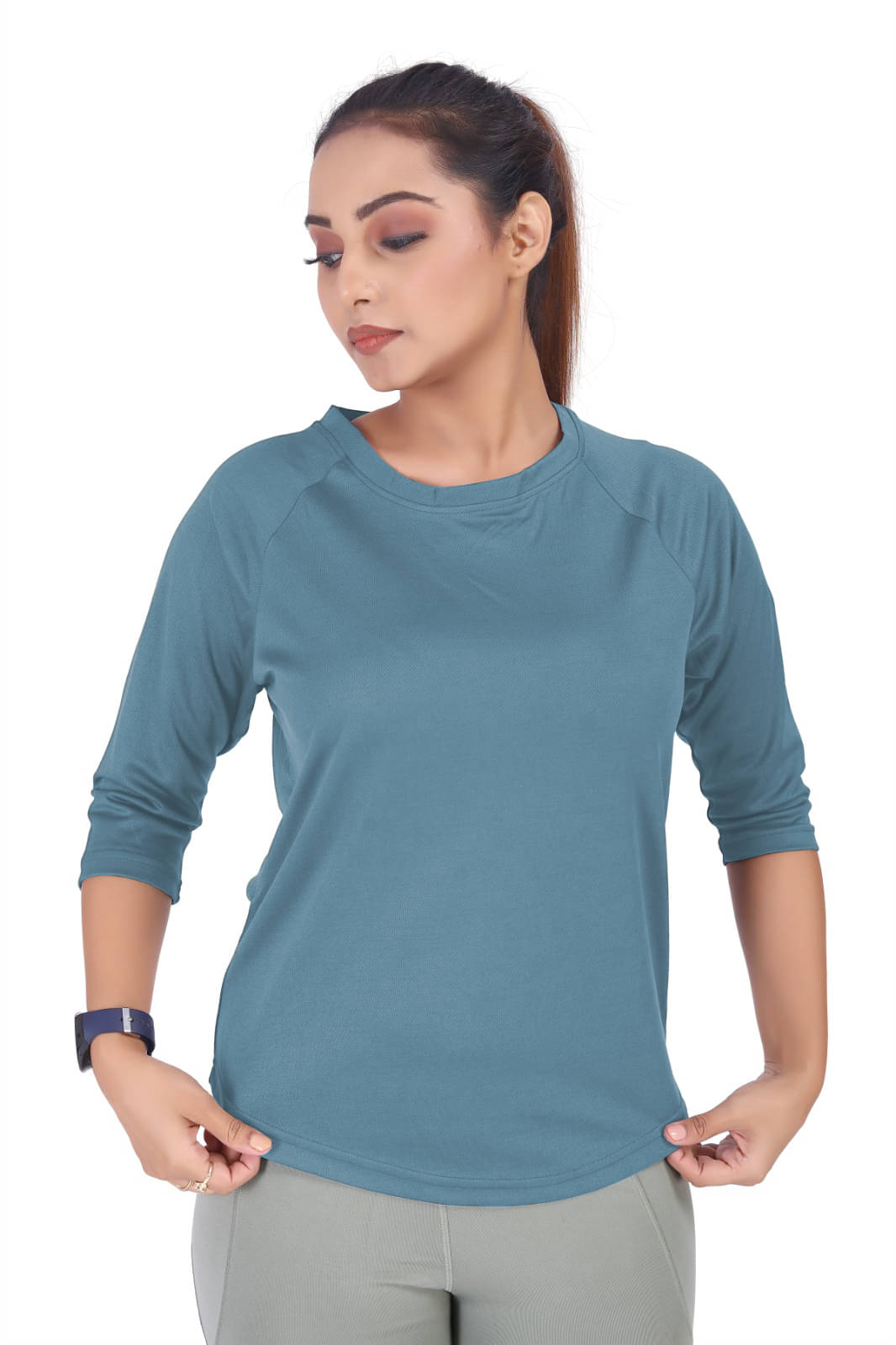     			Generic Women Polyester Sports T-Shirts