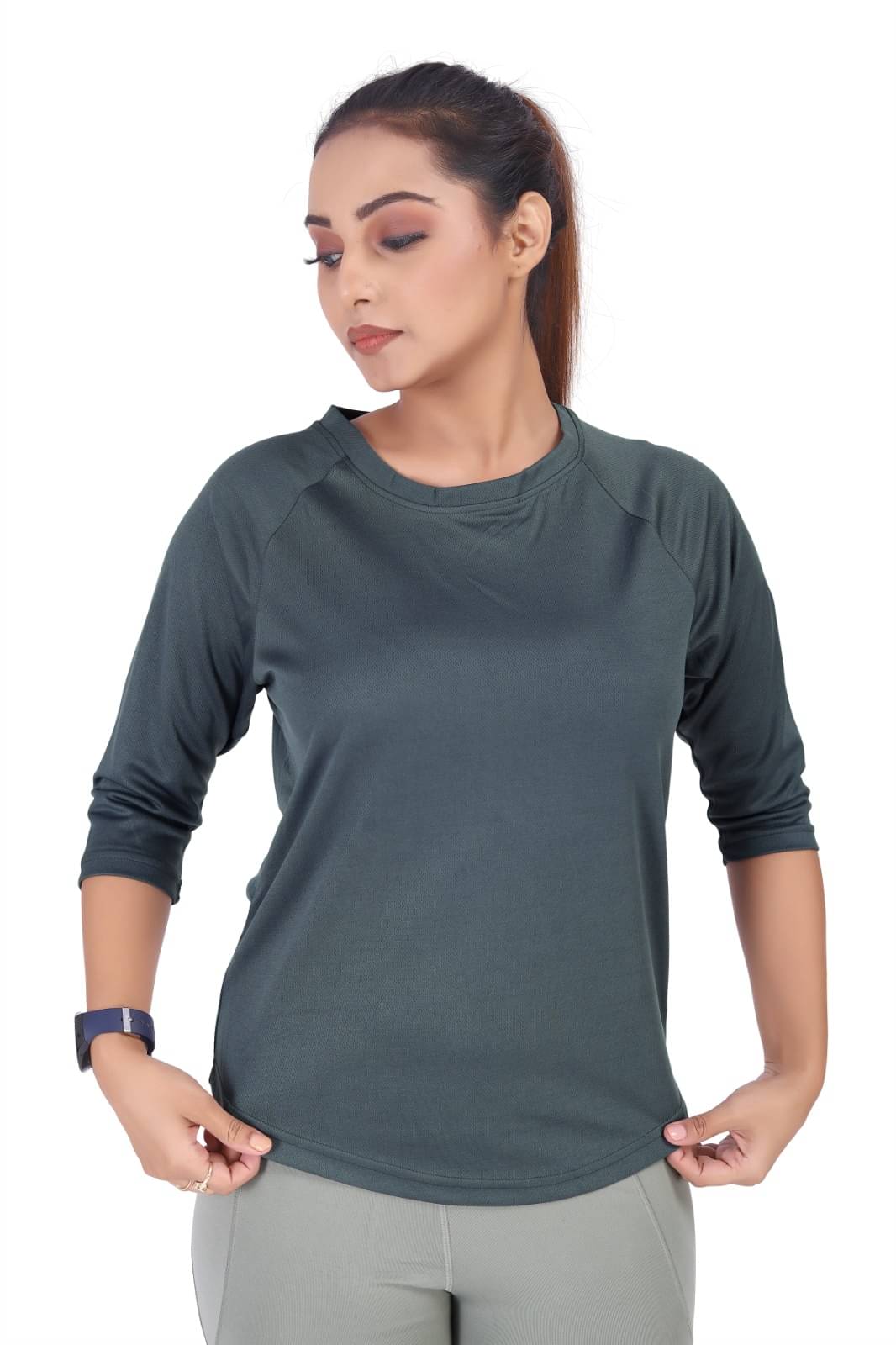     			Generic Women Polyester Sports T-Shirts