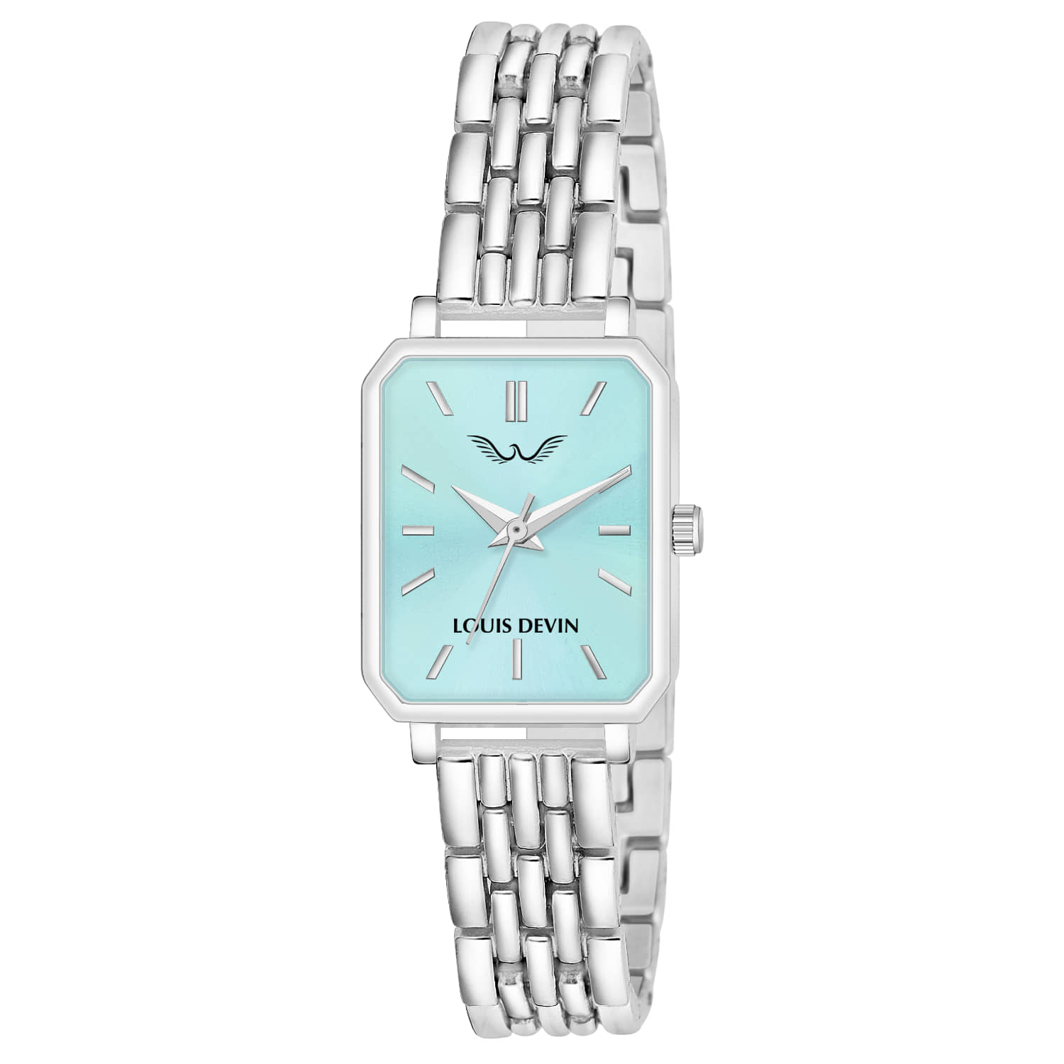 LOUIS DEVIN Silver Metal Analog Womens Watch