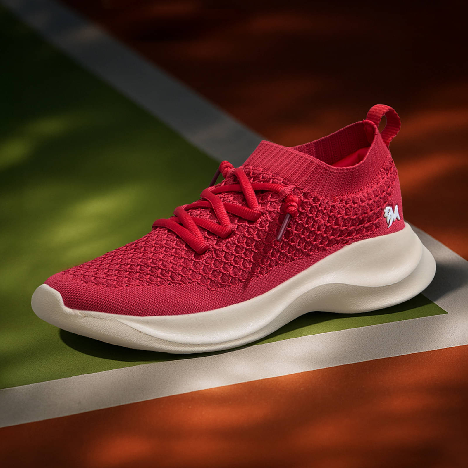     			Neemans Red Women's Sneakers