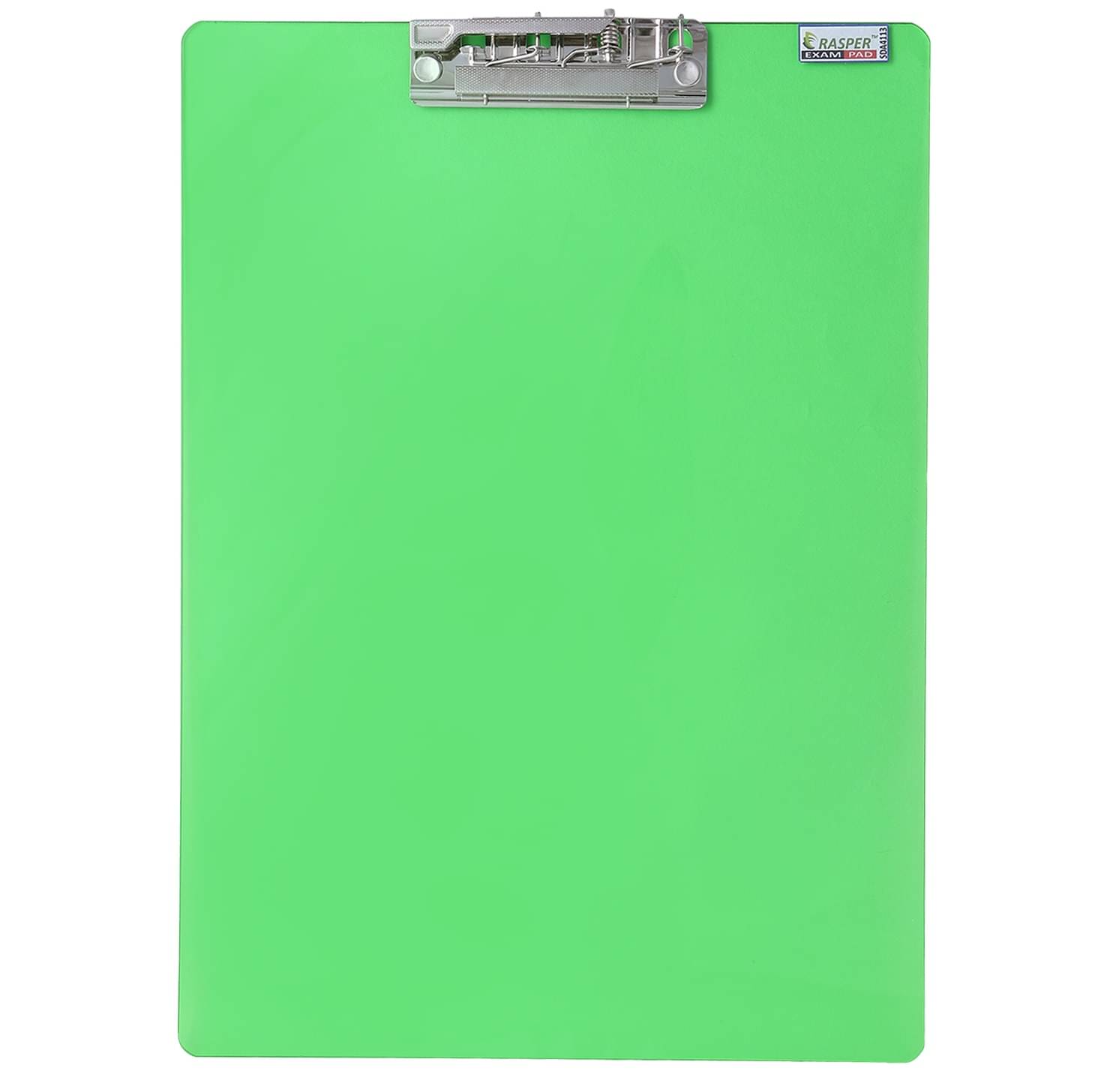     			Rasper Green Transparent Acrylic Clip Board Exam Pad for School & Office Unbreakable Writing Pad Student Exam Board Big Size (14x10 Inches)