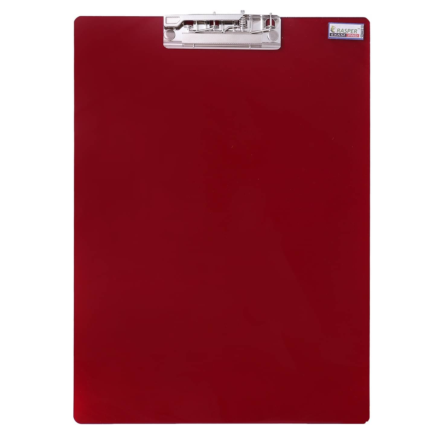     			Rasper Red Transparent Acrylic Clip Board Exam Pad for School & Office Unbreakable Writing Pad Student Exam Board Big Size (14x10 Inches)