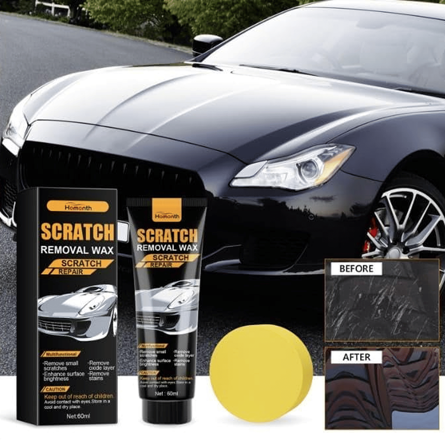 Revernest Multicolour Scratch Remover Liquid For All Cars ( Pack of 1 ) Revernest Multicolour Scratch Remover Liquid For All Cars ( Pack of 1 )