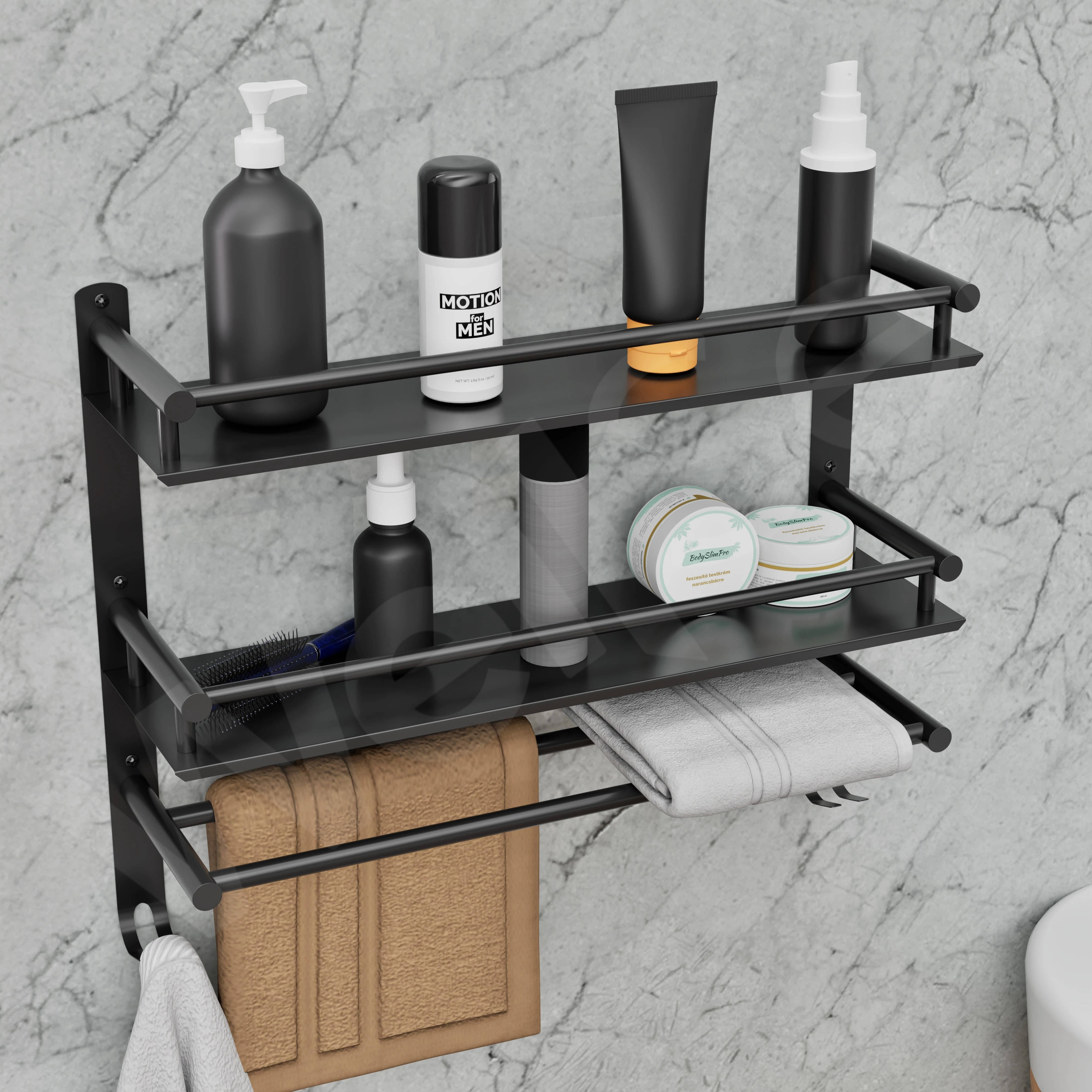     			Shelf Big Black