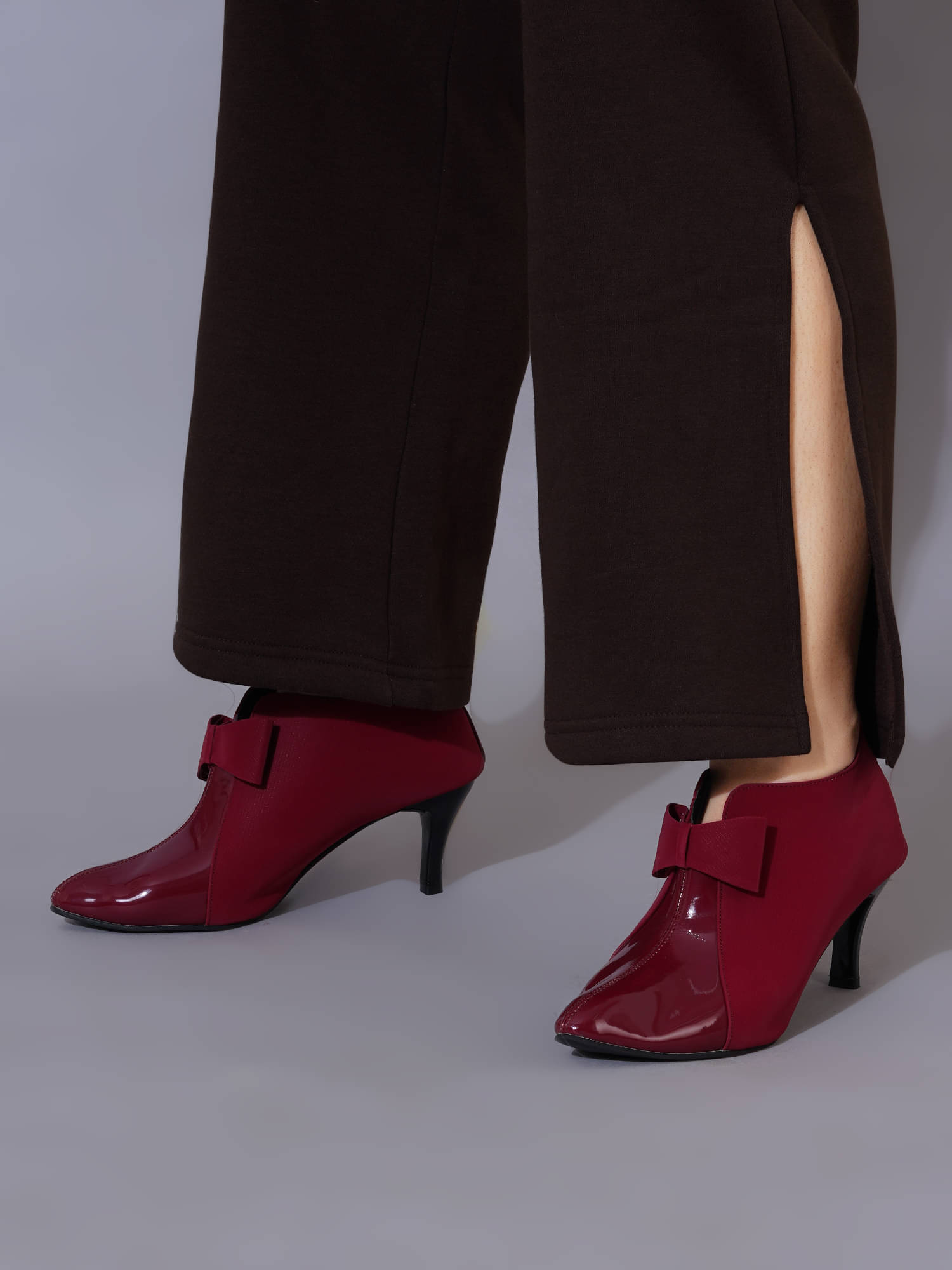     			Shoetopia Red Women's Pumps Heels