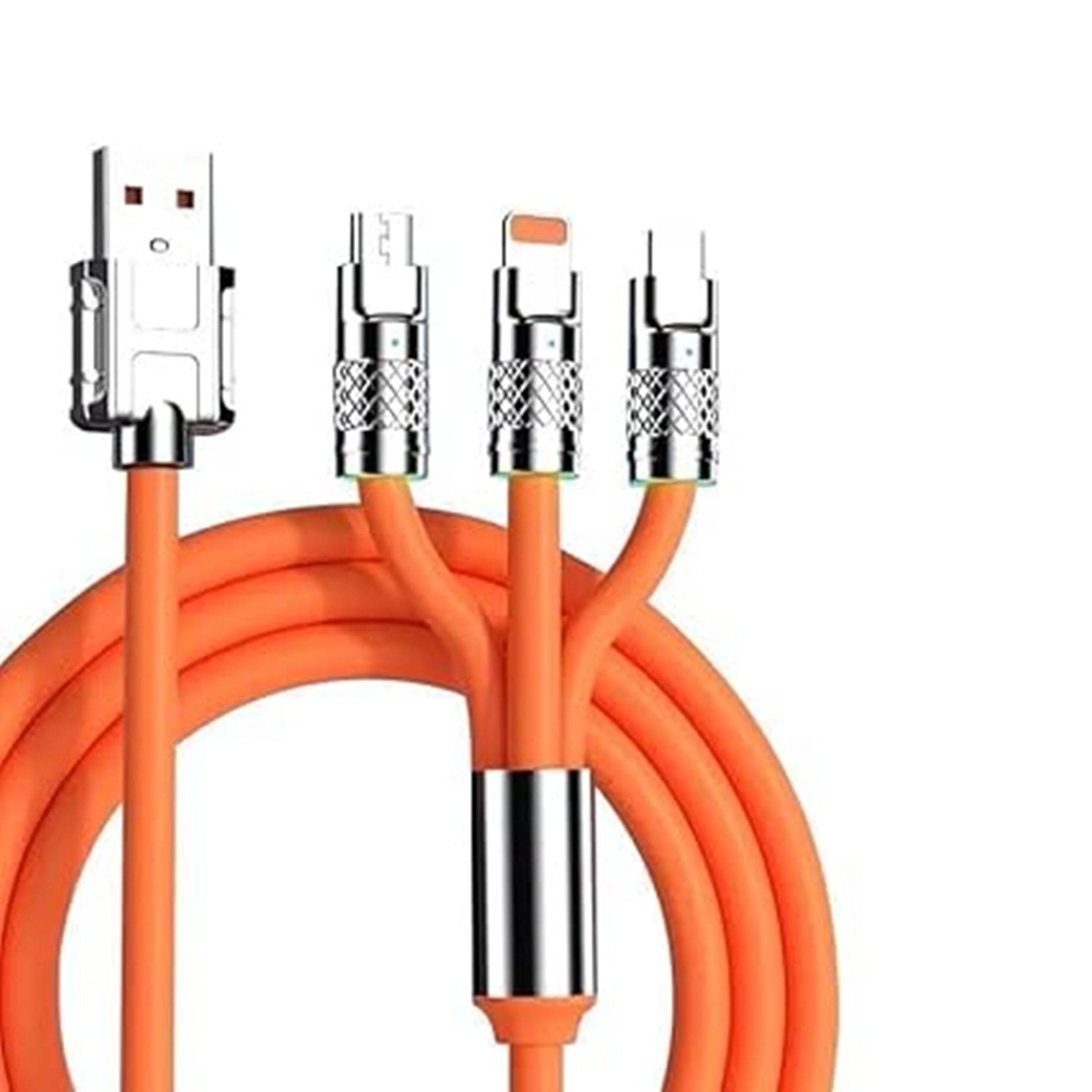     			THRIFTKART Multicolor 5 A Multi Pin Cable 1.5 Meter