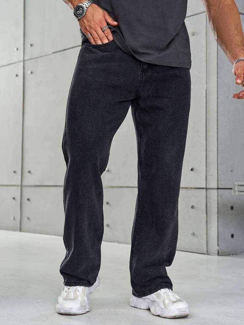 TIDDA Clean Look Men's Jeans - Dark Grey ( Pack of 1 ) TIDDA Clean Look Men's Jeans - Dark Grey ( Pack of 1 )