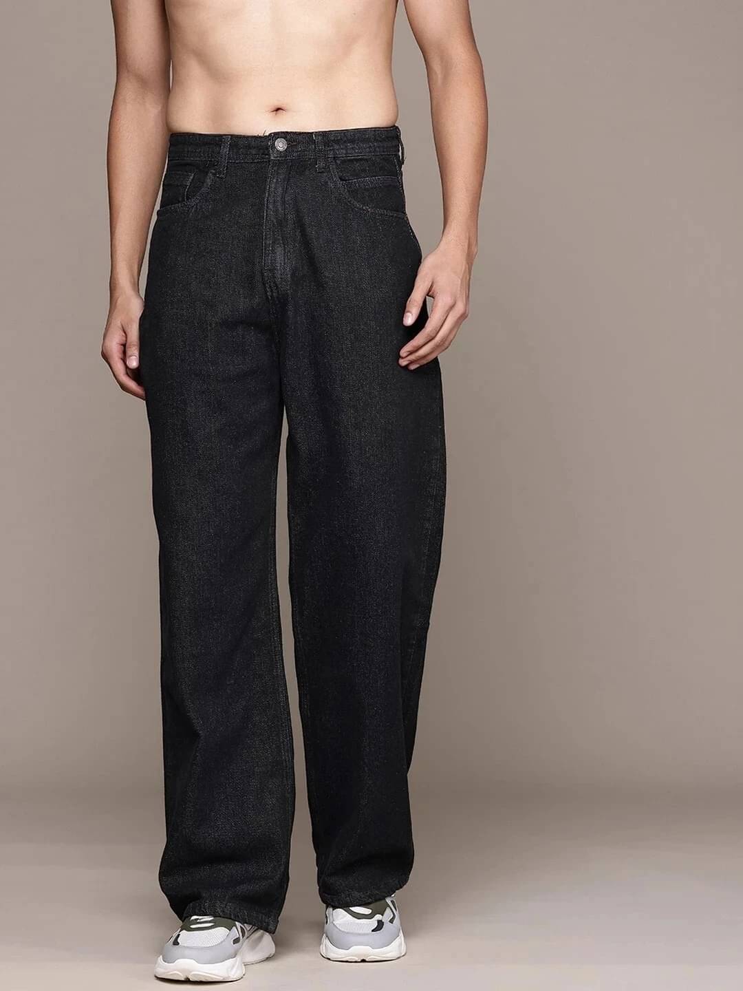     			TIDDA Clean Look Men's Jeans - Dark Grey ( Pack of 1 )