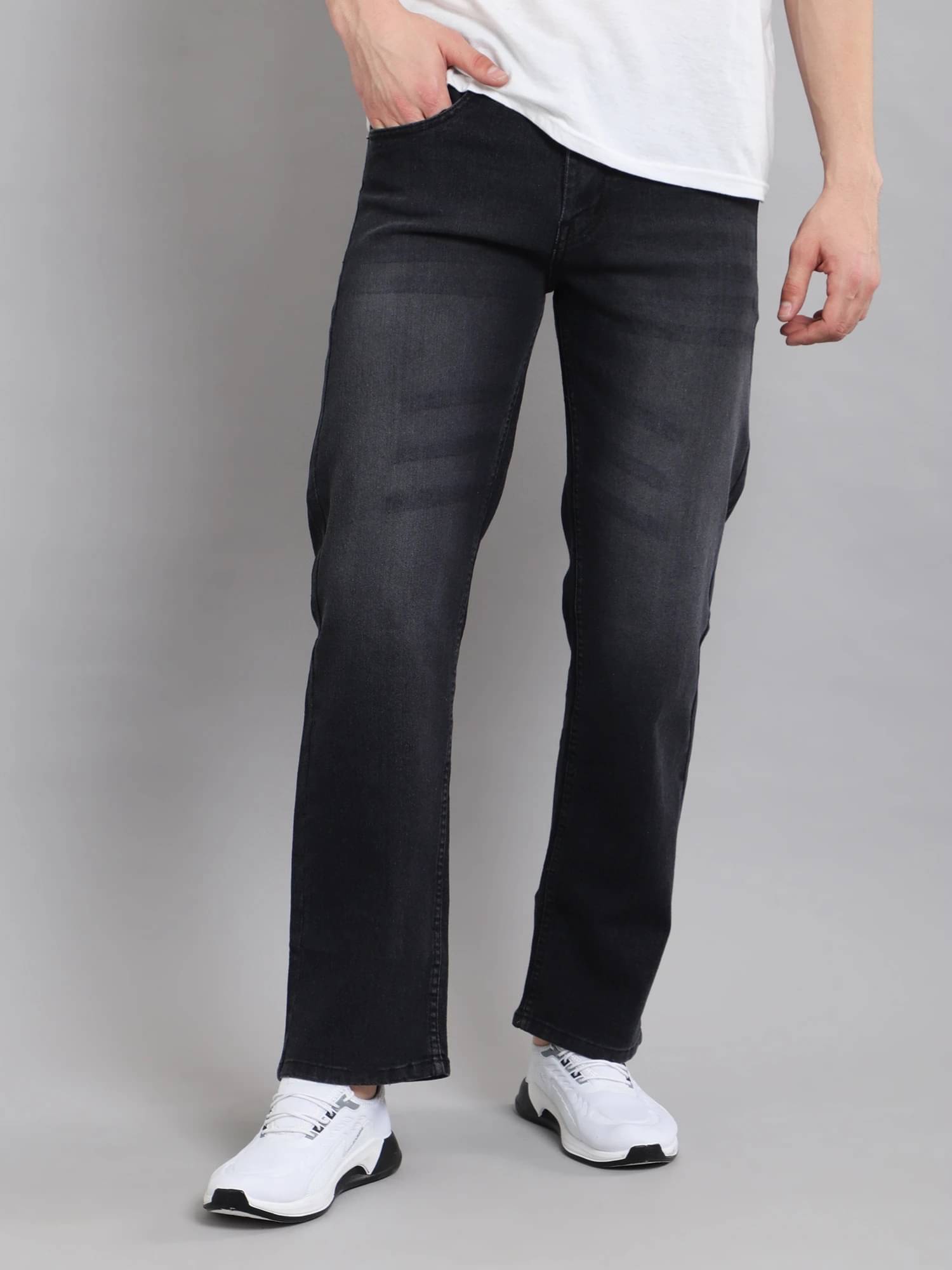 TIDDA Clean Look Men's Jeans - Dark Grey ( Pack of 1 )     			TIDDA Clean Look Men's Jeans - Dark Grey ( Pack of 1 )