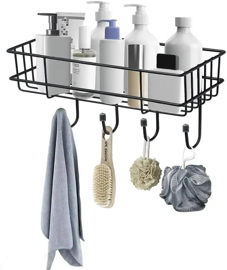 black Iron Wall Mounted Storage Organizer for Ofince for hotel bathroom and living Hall black Iron Wall Mounted Storage Organizer for Ofince for hotel bathroom and living Hall