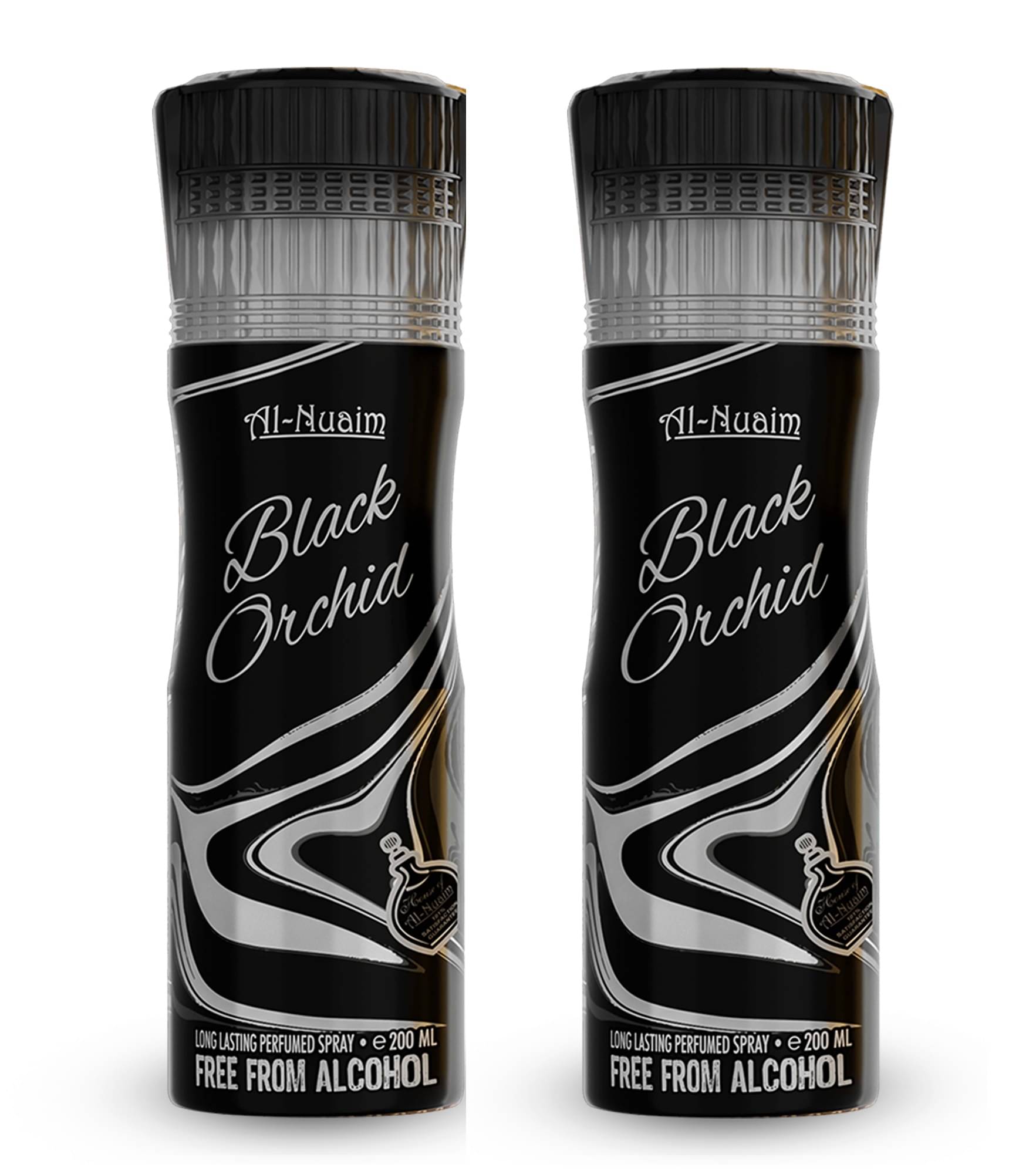     			Al-Nuaim AL_NUAIM_DEO_BLACK_ORCHID_PACK_OF_2(20 Deodorant Spray for Unisex 100 ml ( Pack of 2 )