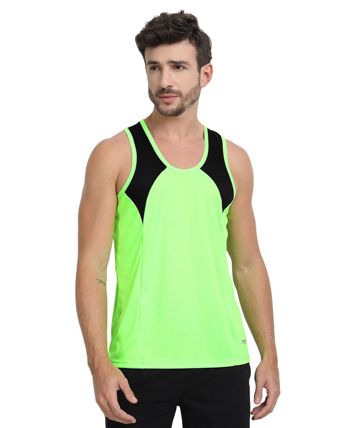 FTX Pack of 1 Polyester Basic Vest For Men ( Green ) FTX Pack of 1 Polyester Basic Vest For Men ( Green )