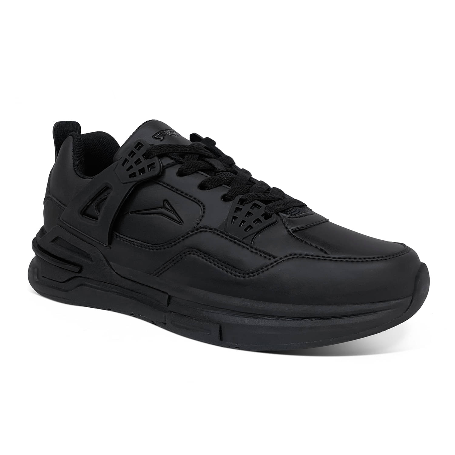     			JQR CAPO Black Men's Sneakers