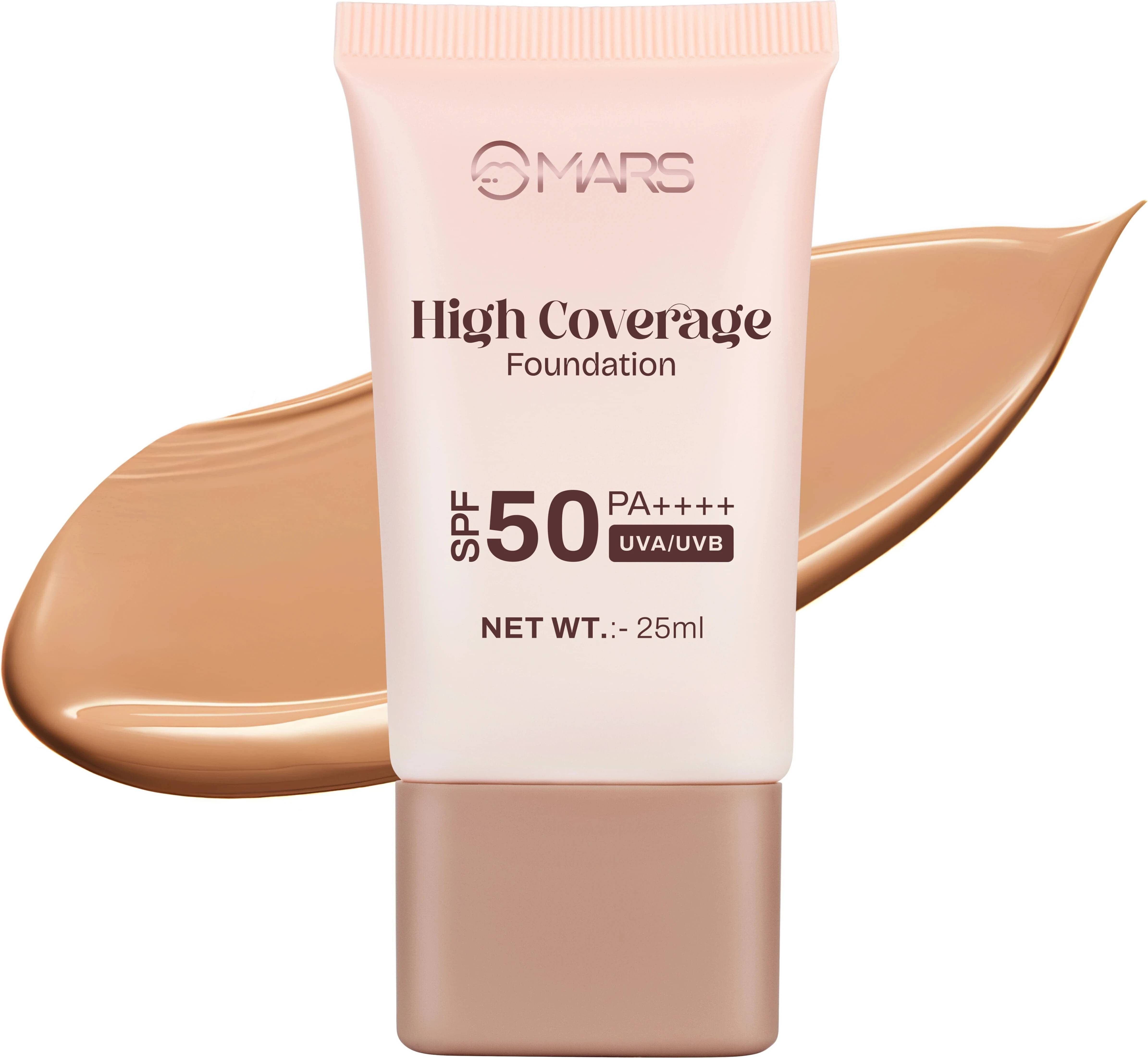     			MARS Matte Liquid For All Skin Types Skin Tan Foundation Pack of 1