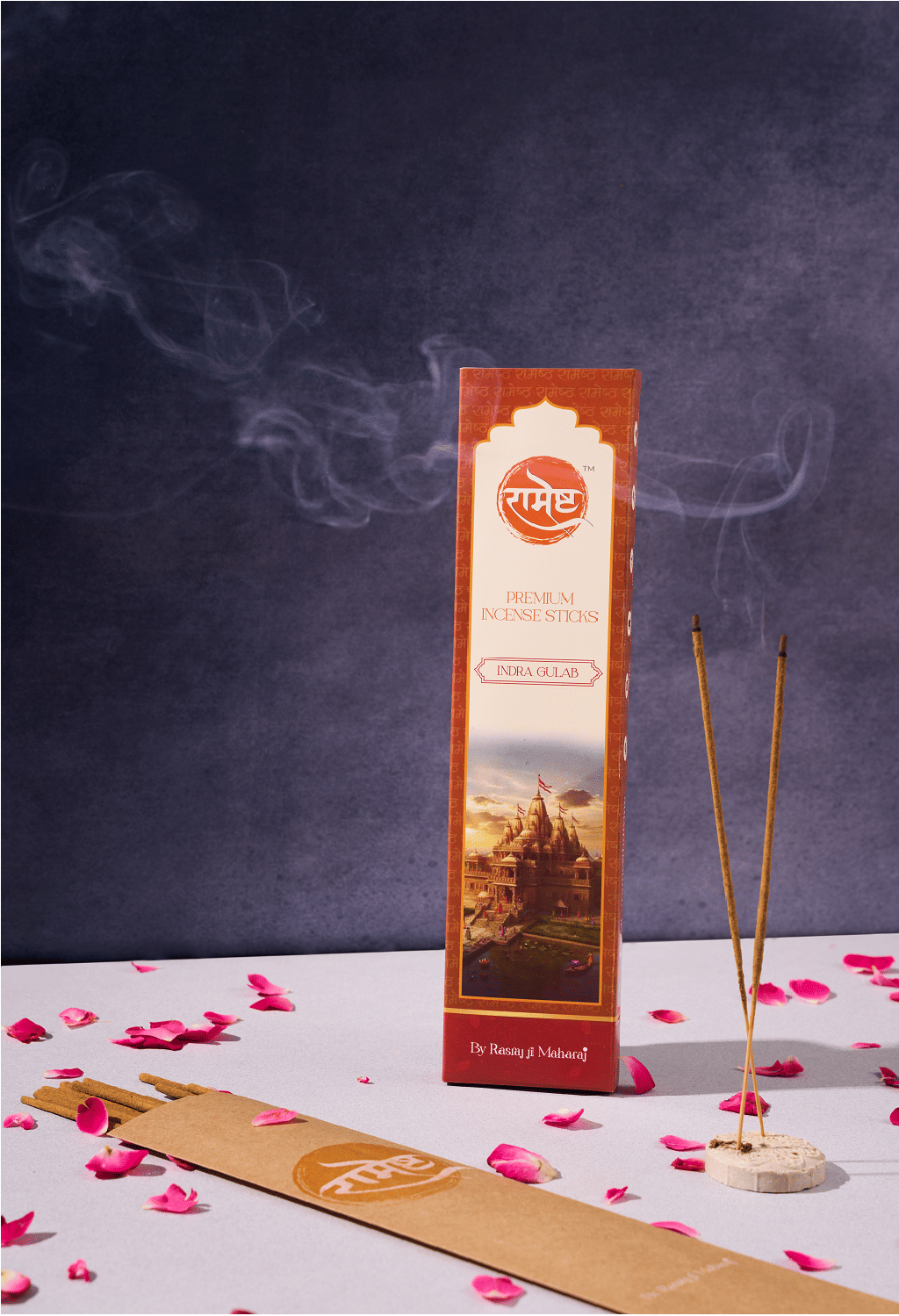     			RAMESTH Incense Dhoop Sticks Rose 30 Pieces ( Pack of 2 )