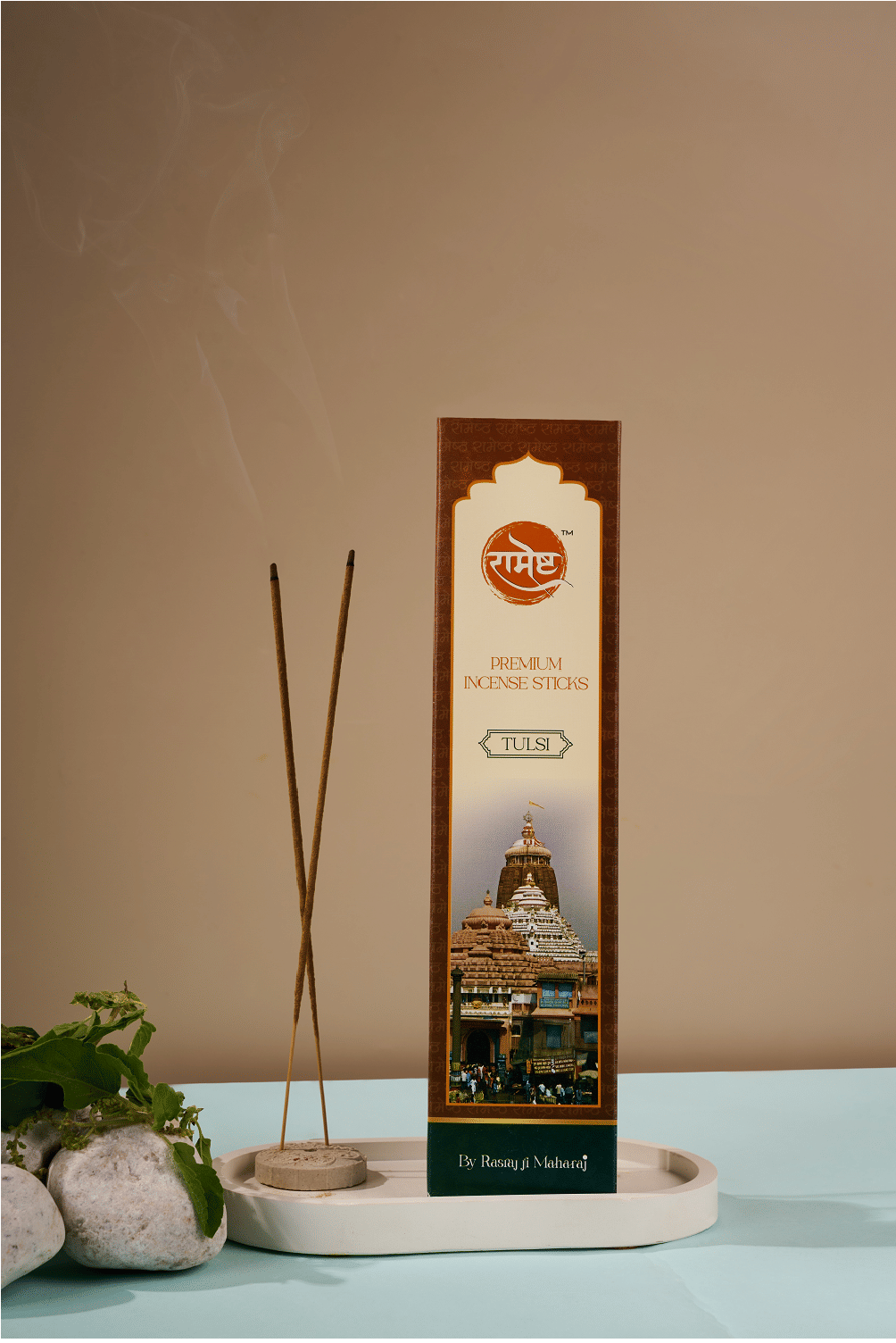     			RAMESTH Incense Dhoop Sticks Tulsi 30 Pieces ( Pack of 2 )